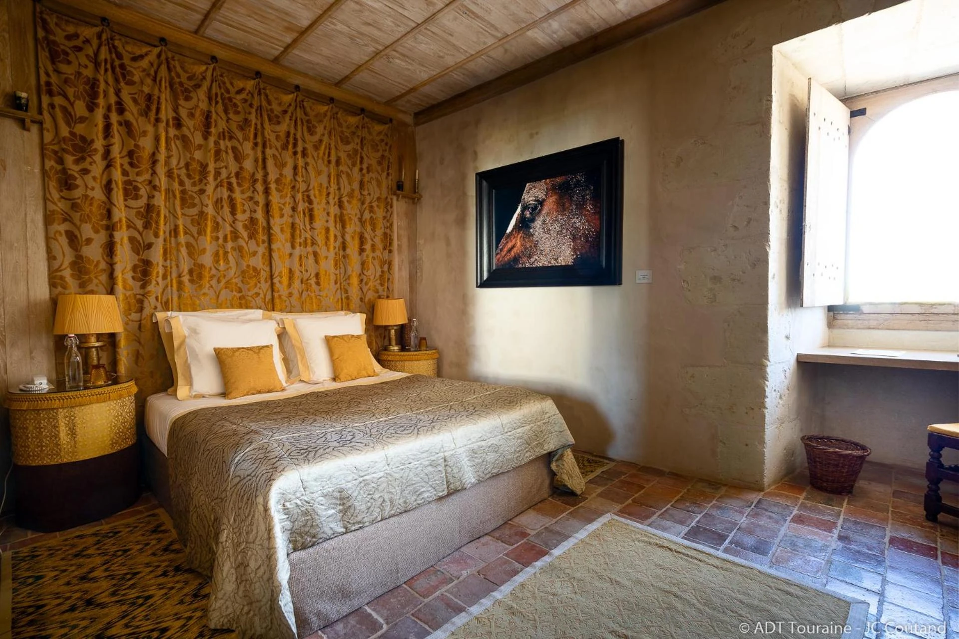 Chambre disponible pour un séminaire d'entreprise à Hôtel du Château du Rivau - Lémeré