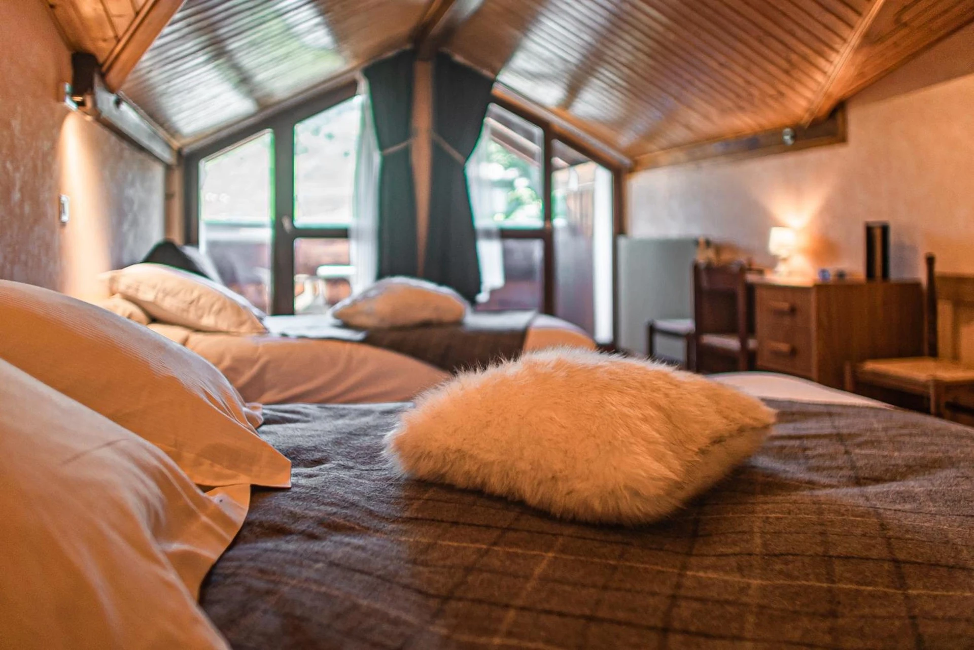 Chambre disponible pour un séminaire d'entreprise à Hôtel Le Christania - Bellevaux
