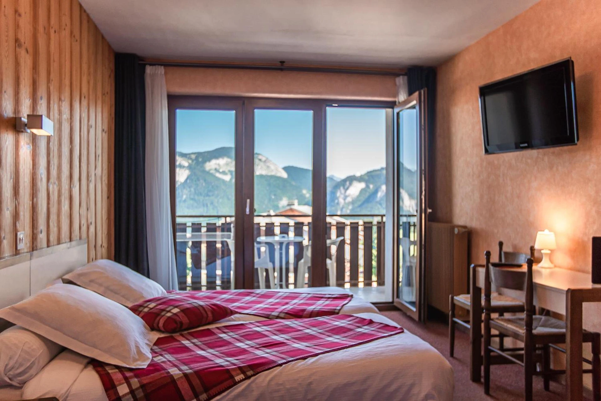 Chambre disponible pour un séminaire d'entreprise à Hôtel Le Christania - Bellevaux