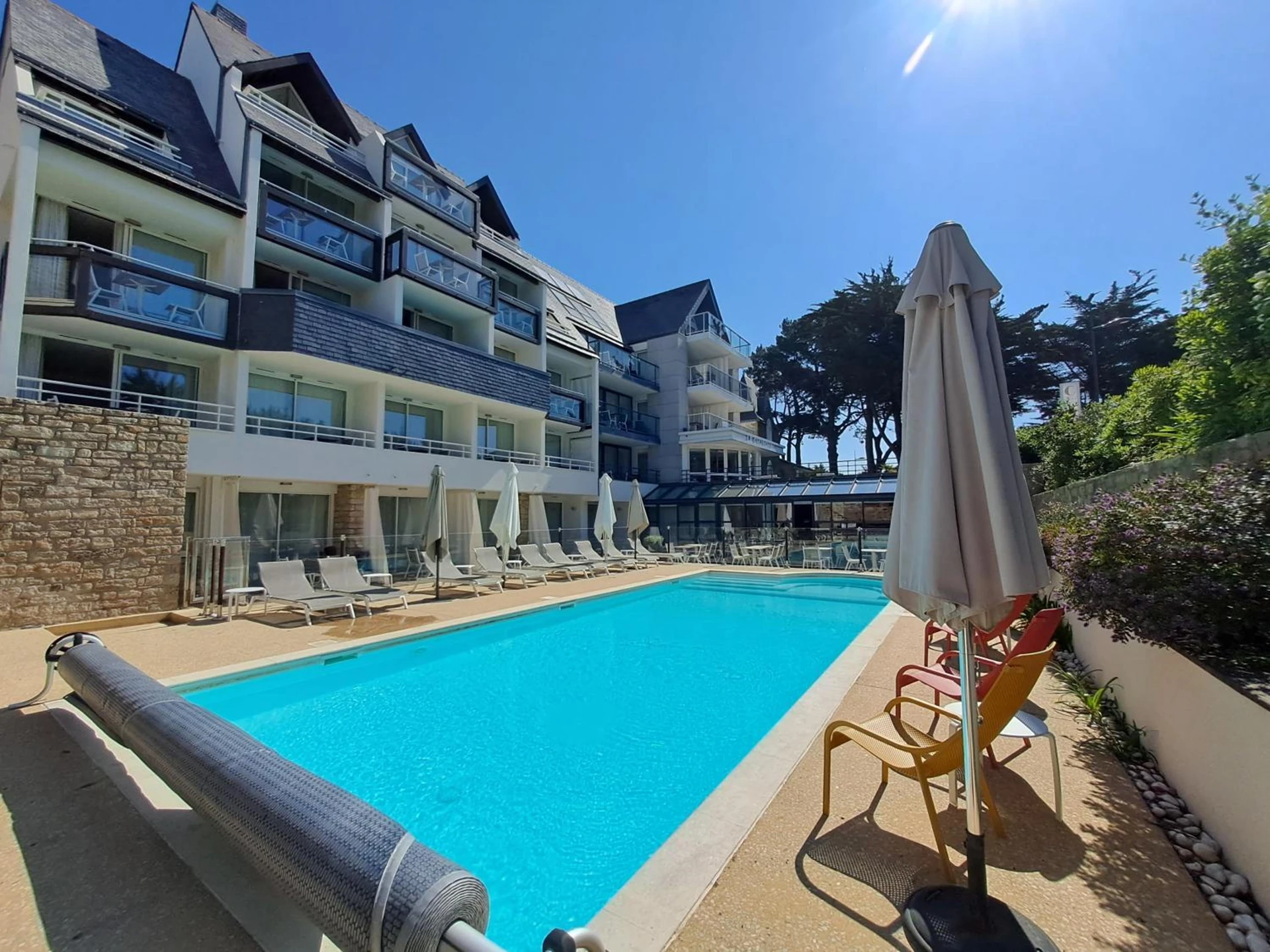 Chambre à Le Churchill Hôtel & Spa - Organiser un séminaire d'entreprise à Carnac