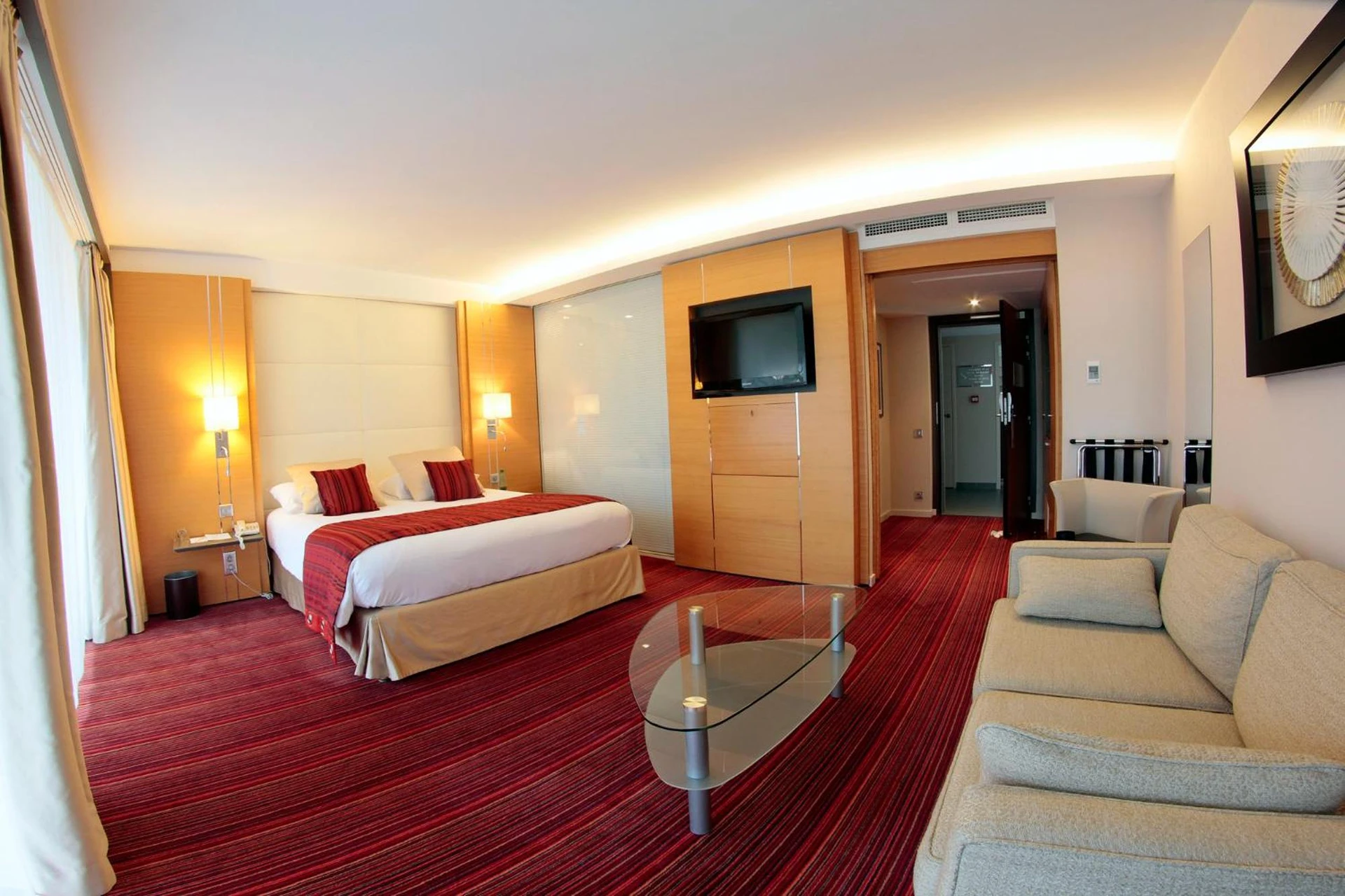 Chambre disponible pour un séminaire d'entreprise à Le Churchill Hôtel & Spa - Carnac
