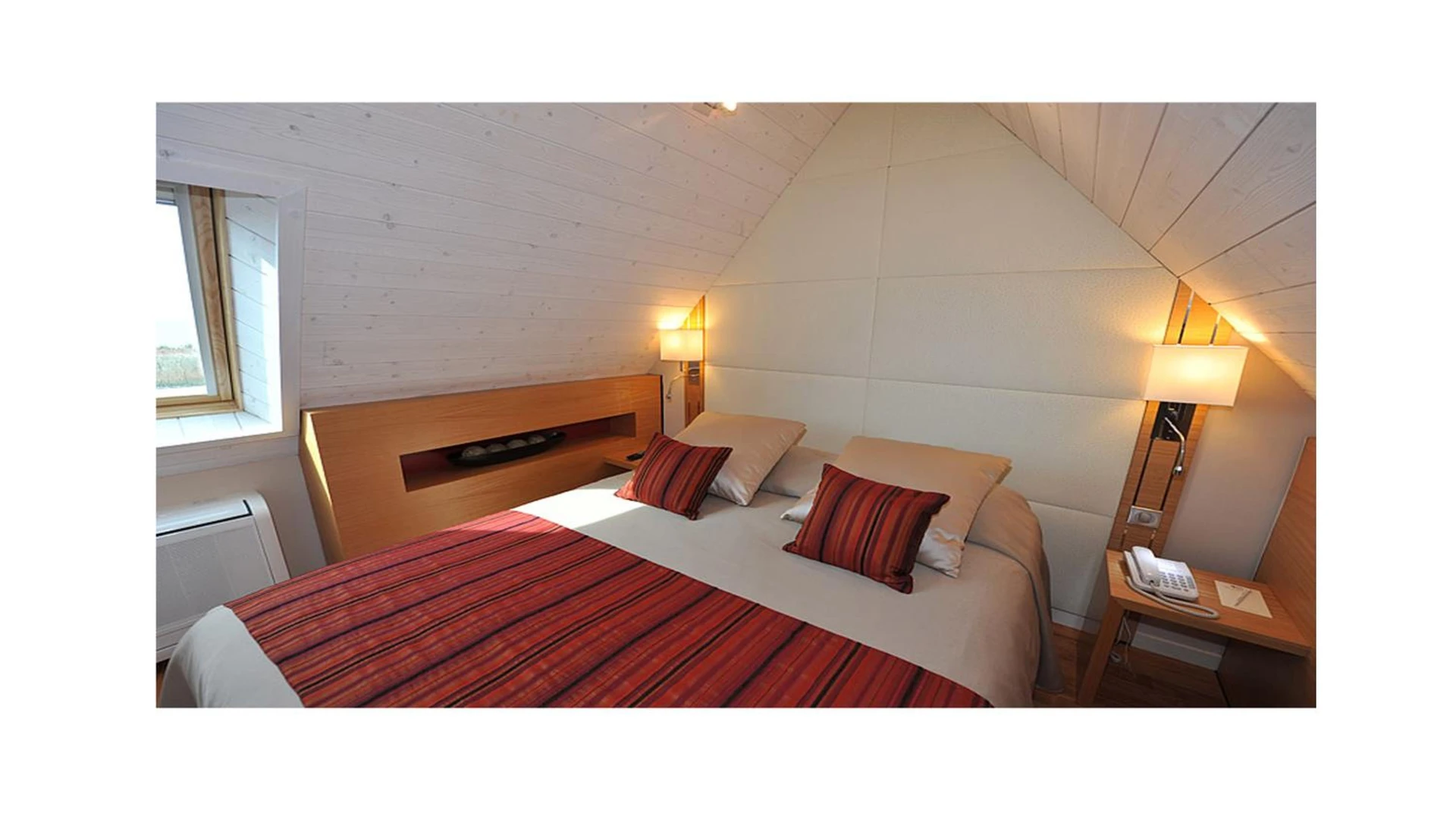 Chambre disponible pour un séminaire d'entreprise à Le Churchill Hôtel & Spa - Carnac