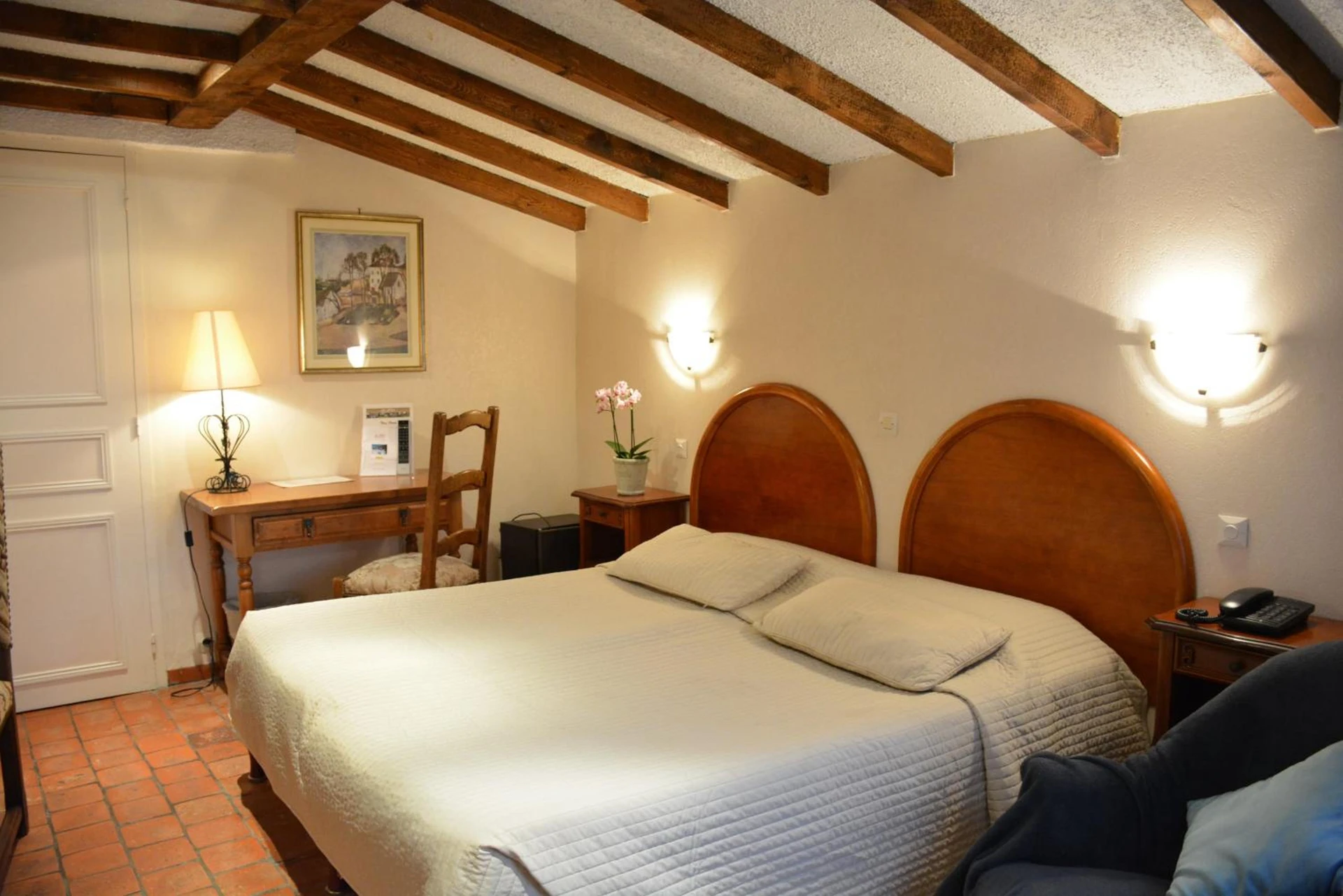 Chambre disponible pour un séminaire d'entreprise à Logis Le Clos Deauville Saint Gatien - Saint-Gatien-des-Bois