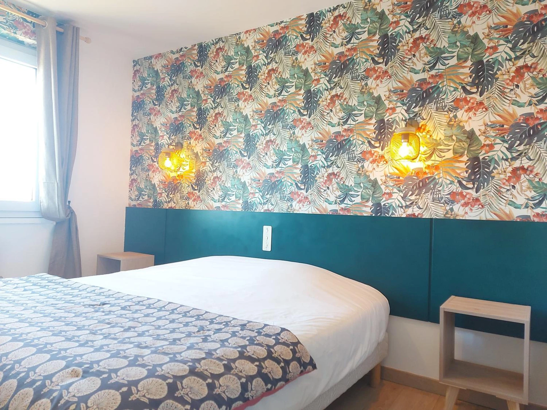 Chambre disponible pour un séminaire d'entreprise à Logis Hôtel Vannes Nord Le Clos Des Hortensias - Locqueltas