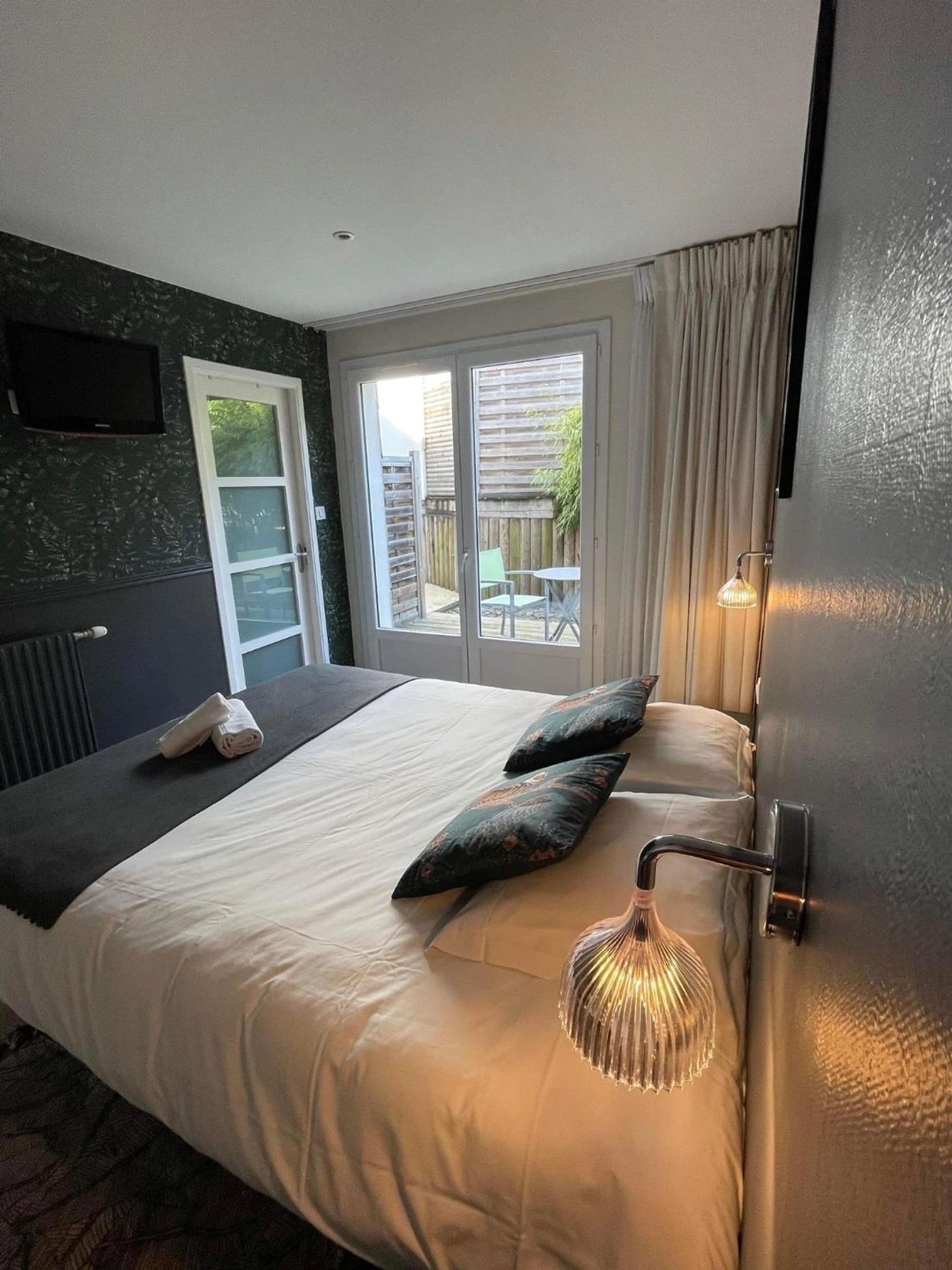 Chambre disponible pour un séminaire d'entreprise à Le Clos Du Pontic Logis et Cit'Hotel - Landerneau