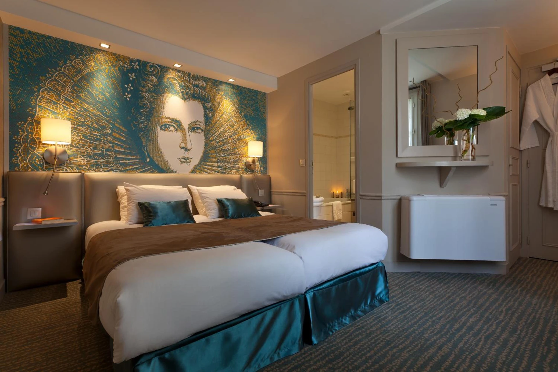 Chambre disponible pour un séminaire d'entreprise à Le Clos Medicis - Paris