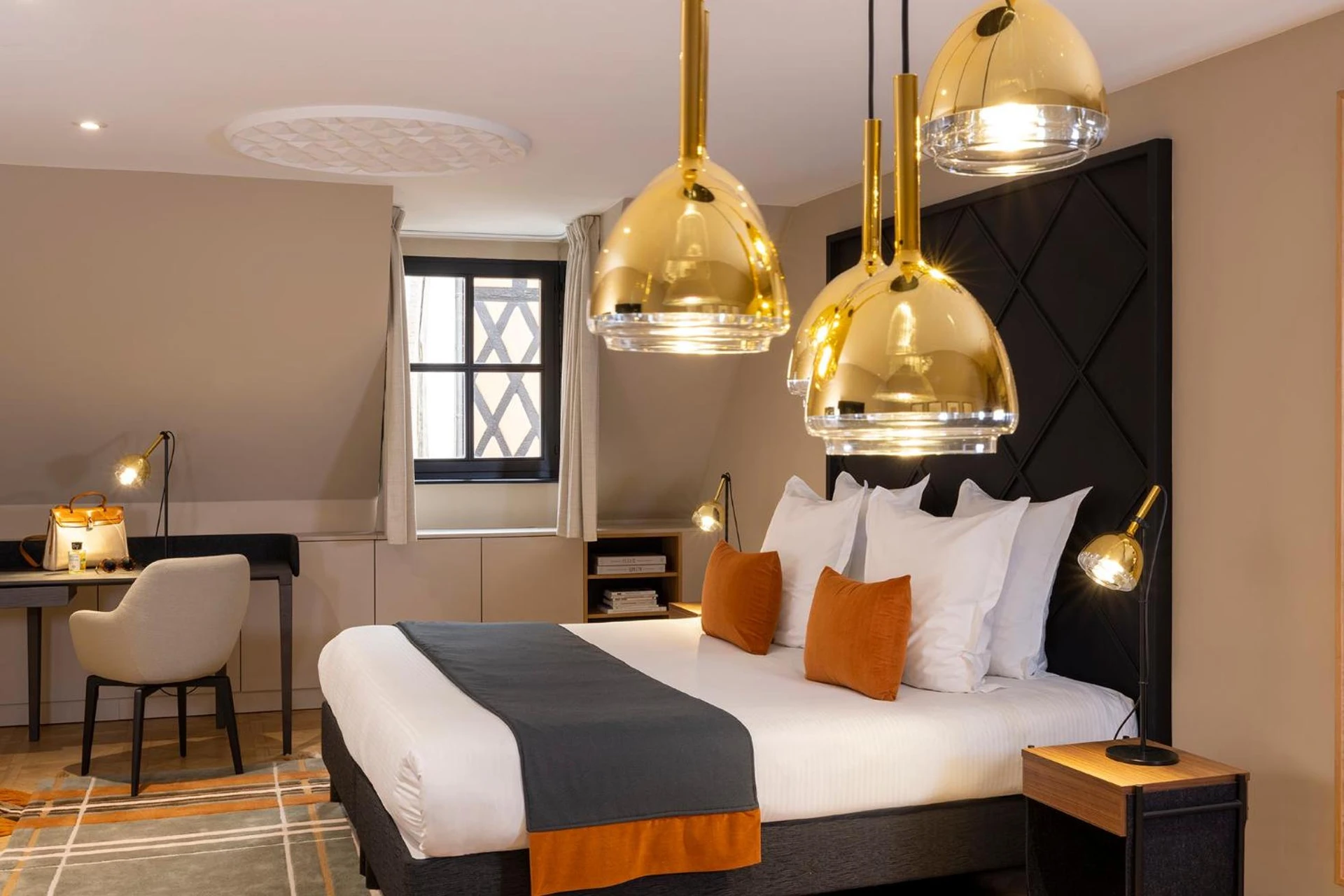 Chambre disponible pour un séminaire d'entreprise à Hotel Le Colombier - Colmar