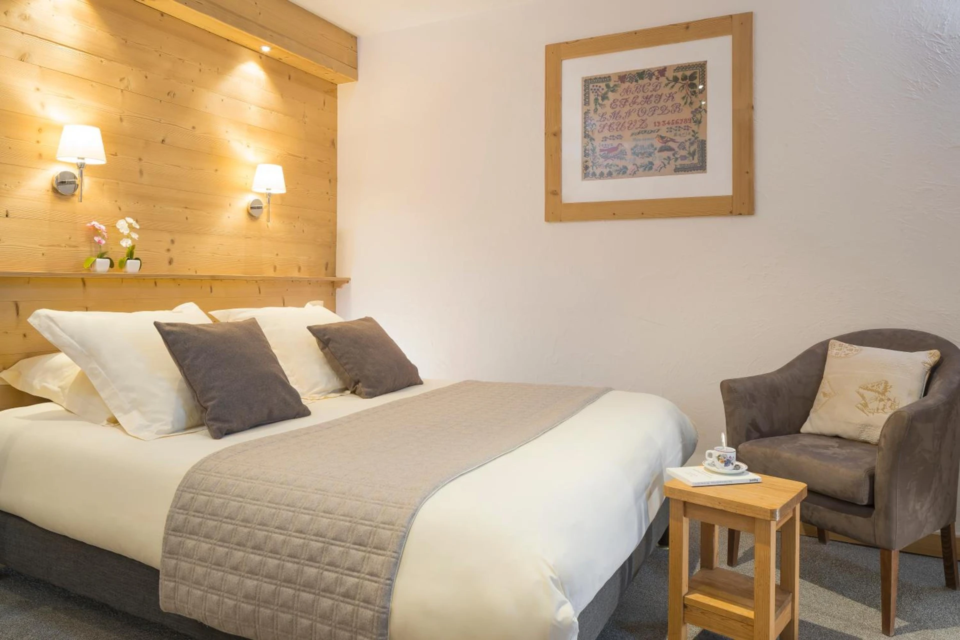 Chambre disponible pour un séminaire d'entreprise à Hôtel du Crêt Rond - Valloire