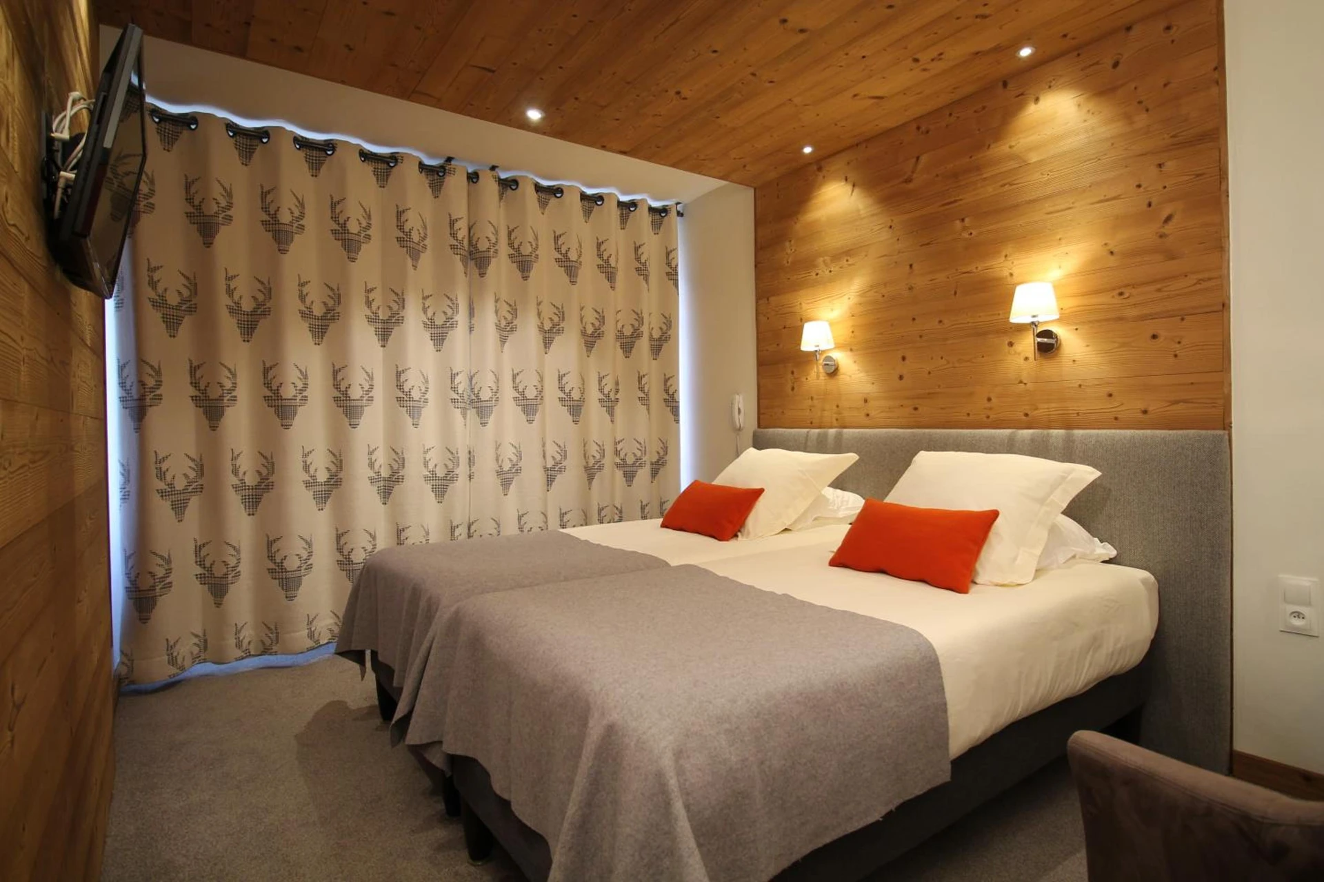 Chambre disponible pour un séminaire d'entreprise à Hôtel du Crêt Rond - Valloire