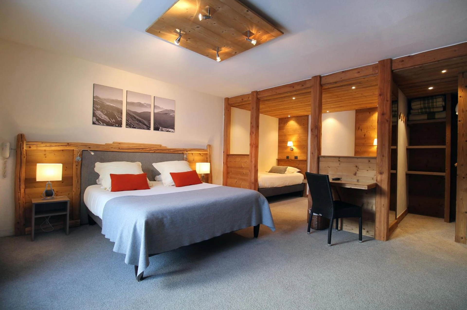 Chambre disponible pour un séminaire d'entreprise à Hôtel du Crêt Rond - Valloire