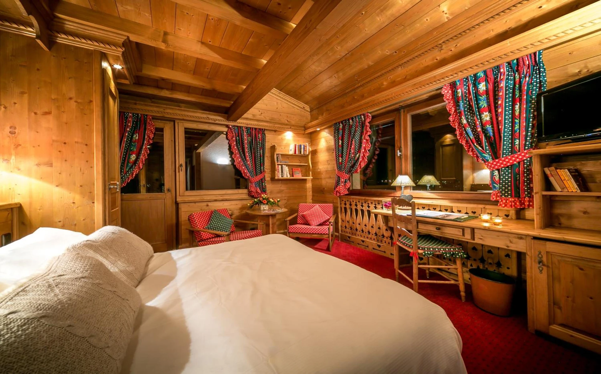 Chambre disponible pour un séminaire d'entreprise à Hotel & Spa Le Dahu - Morzine