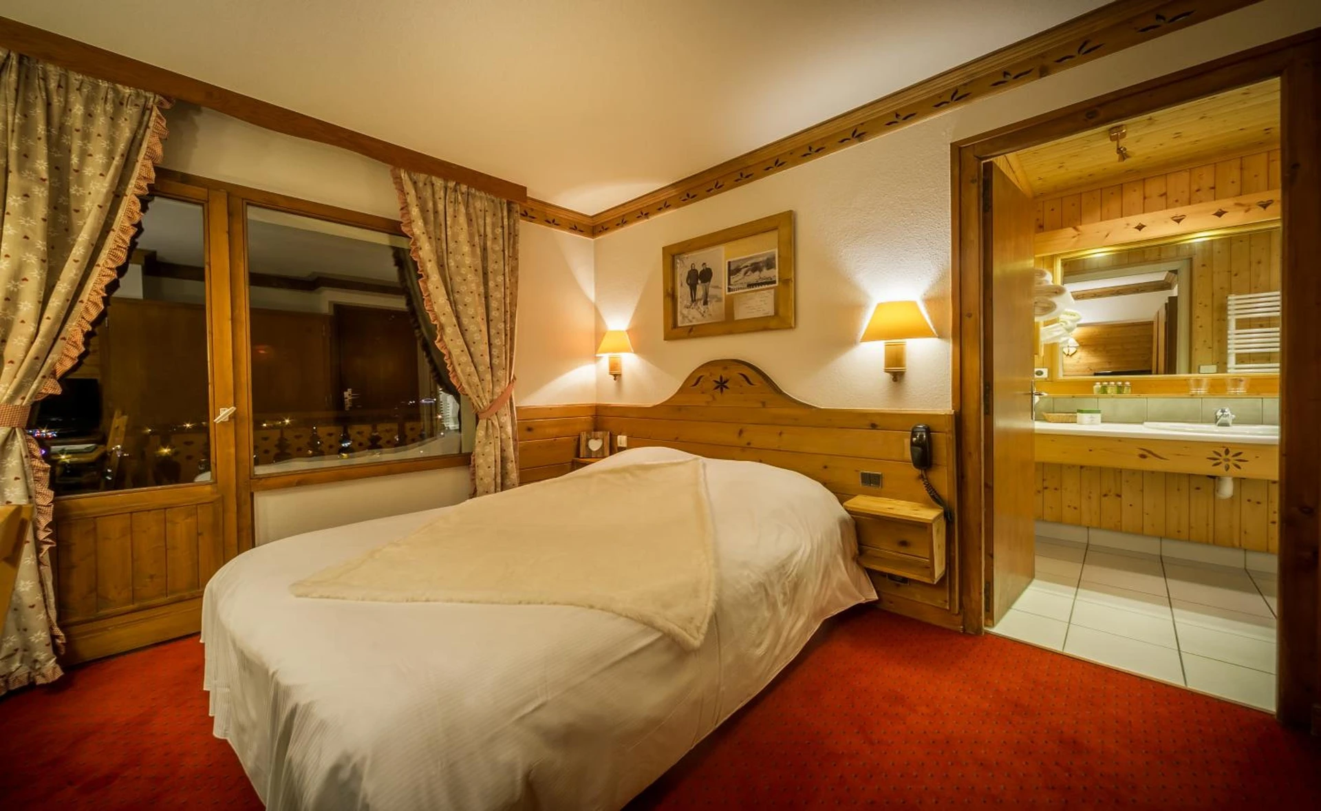 Chambre disponible pour un séminaire d'entreprise à Hotel & Spa Le Dahu - Morzine