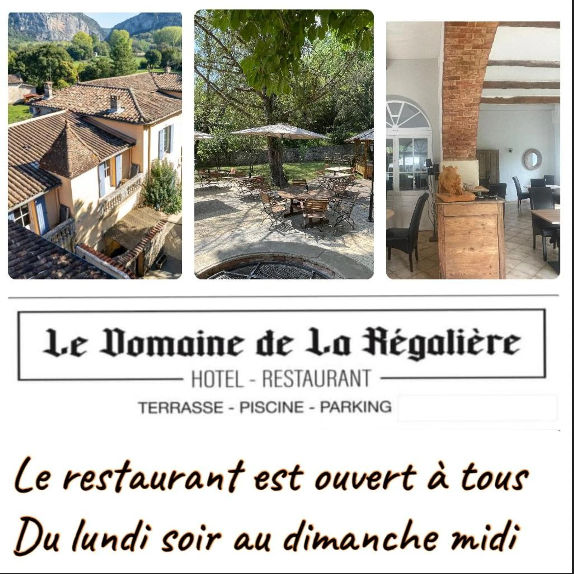 Organiser un séminaire d'entreprise : Logis Hotel Restaurant Le Domaine de la Régalière à anduze