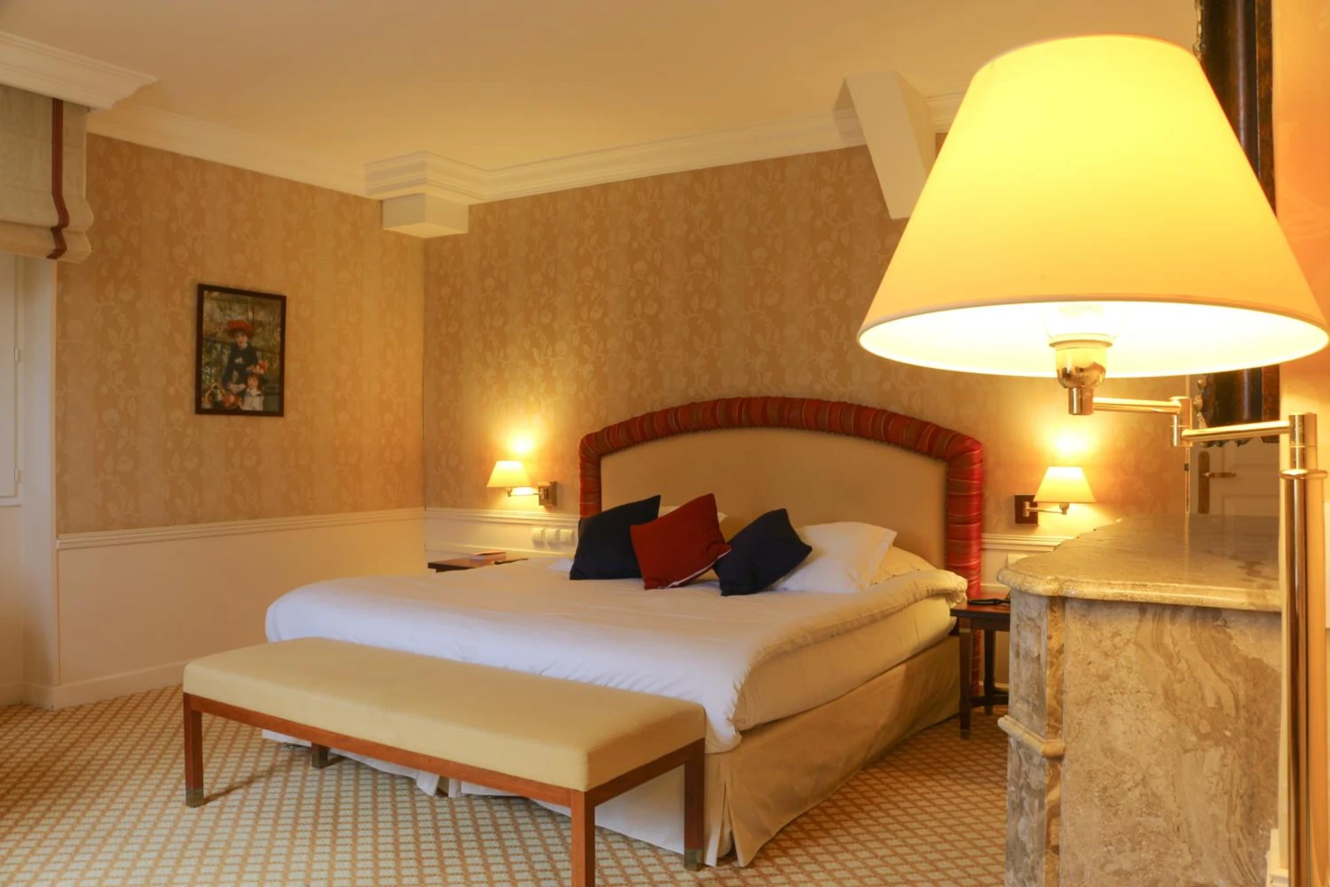 Chambre disponible pour un séminaire d'entreprise à Le Domaine des Roches, Hotel & Spa - Briare