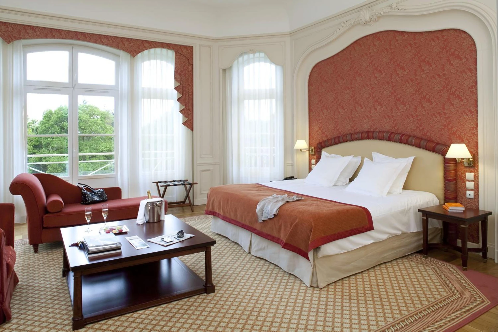 Chambre disponible pour un séminaire d'entreprise à Le Domaine des Roches, Hotel & Spa - Briare