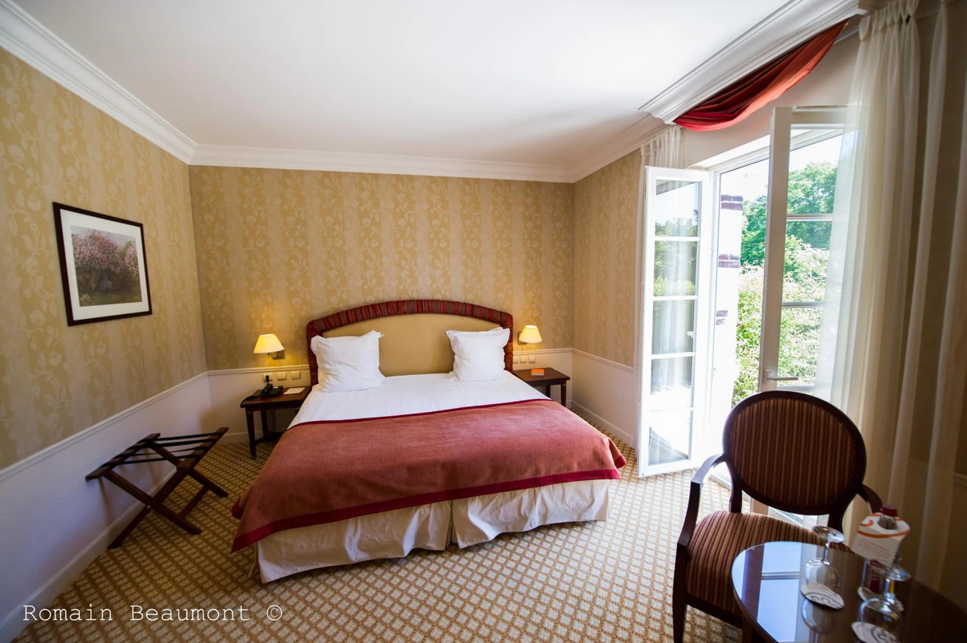 Chambre disponible pour un séminaire d'entreprise à Le Domaine des Roches, Hotel & Spa - Briare