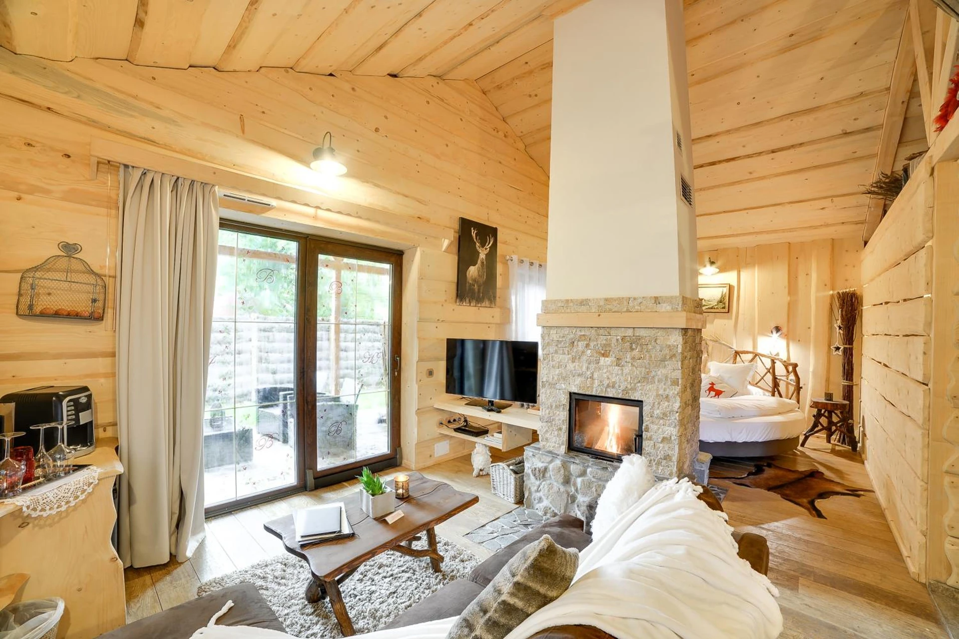 Chambre disponible pour un séminaire d'entreprise à Domaine du Haut Jardin Hôtel & Chalets Spa Privé - Rehaupal