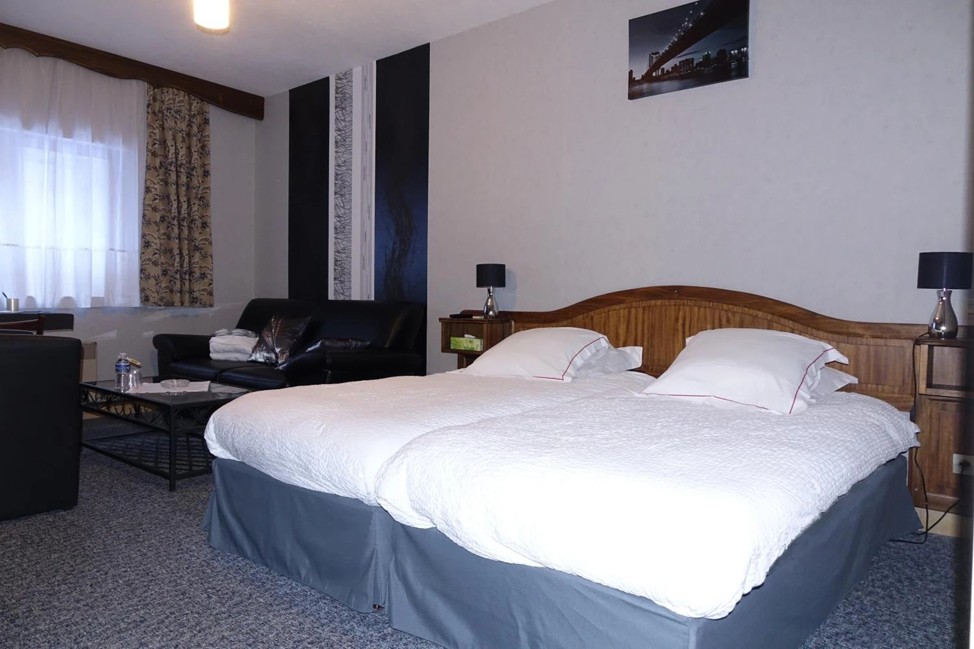 Chambre disponible pour un séminaire d'entreprise à Hotel-Spa & Restaurant Logis Domaine Langmatt - Murbach