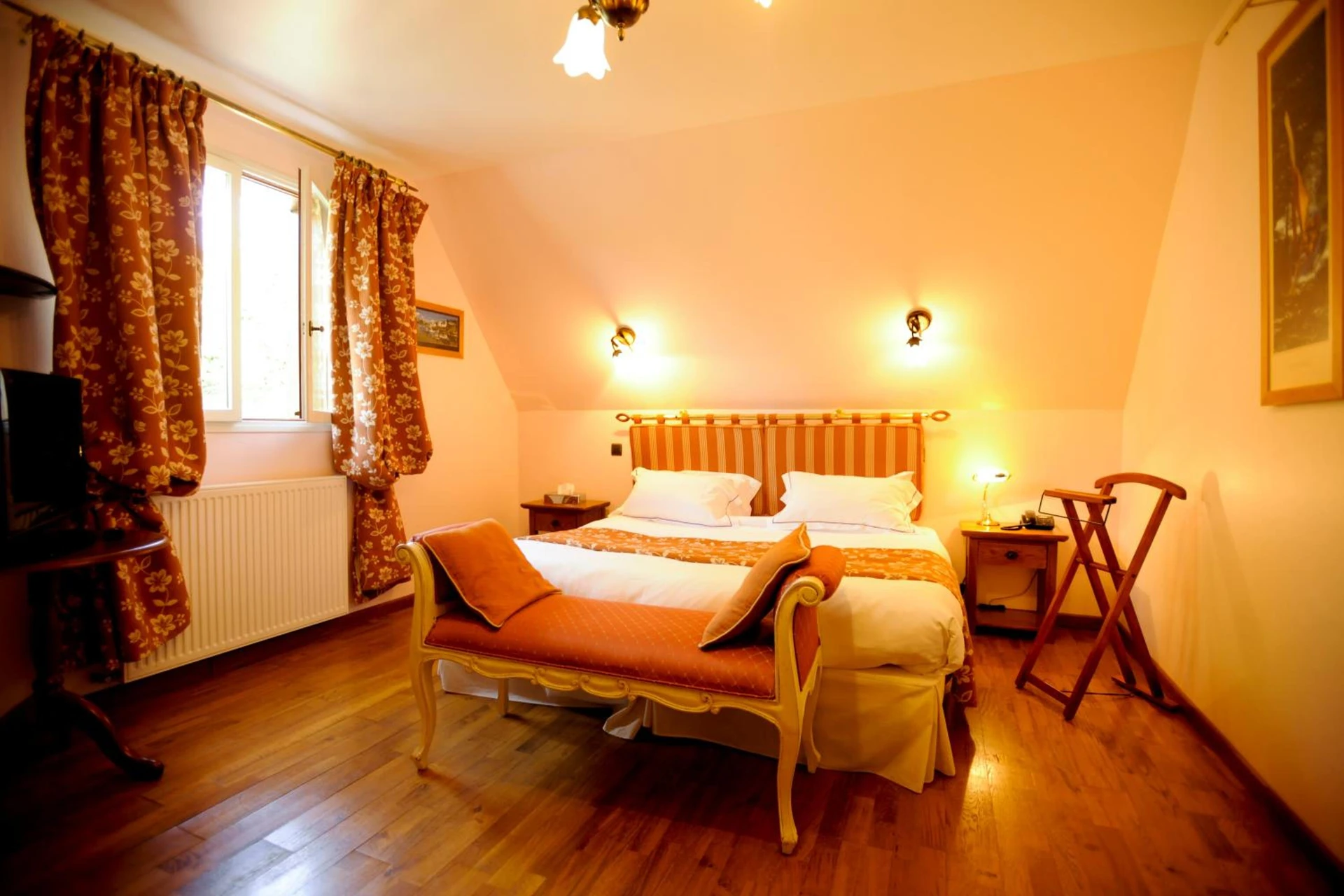 Chambre disponible pour un séminaire d'entreprise à Demeures & Châteaux Hôtel Domaine le Clos des Fontaines - Jumièges