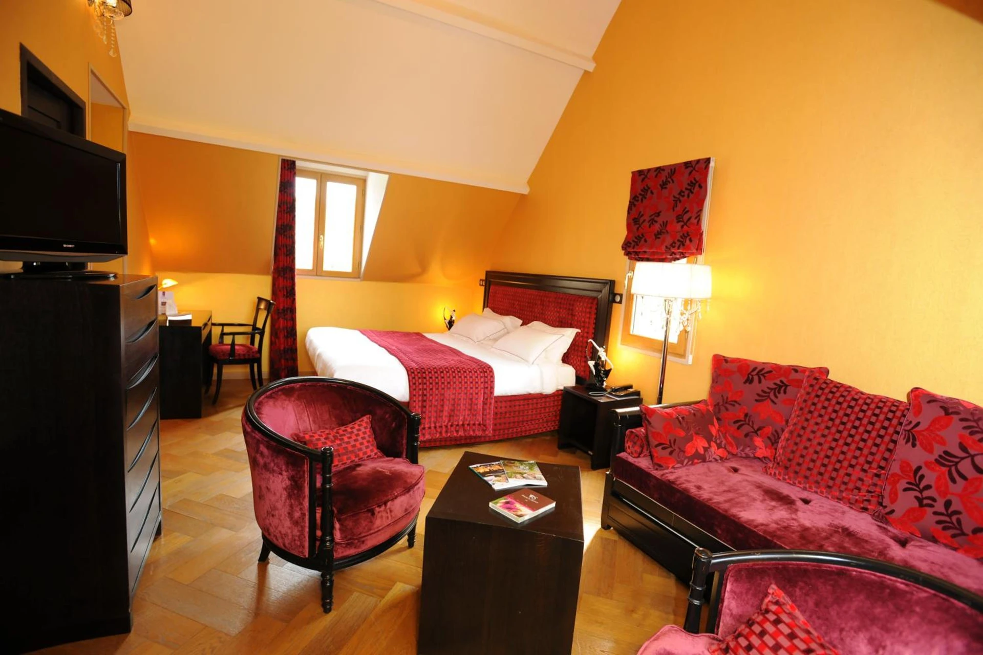 Chambre disponible pour un séminaire d'entreprise à Demeures & Châteaux Hôtel Domaine le Clos des Fontaines - Jumièges