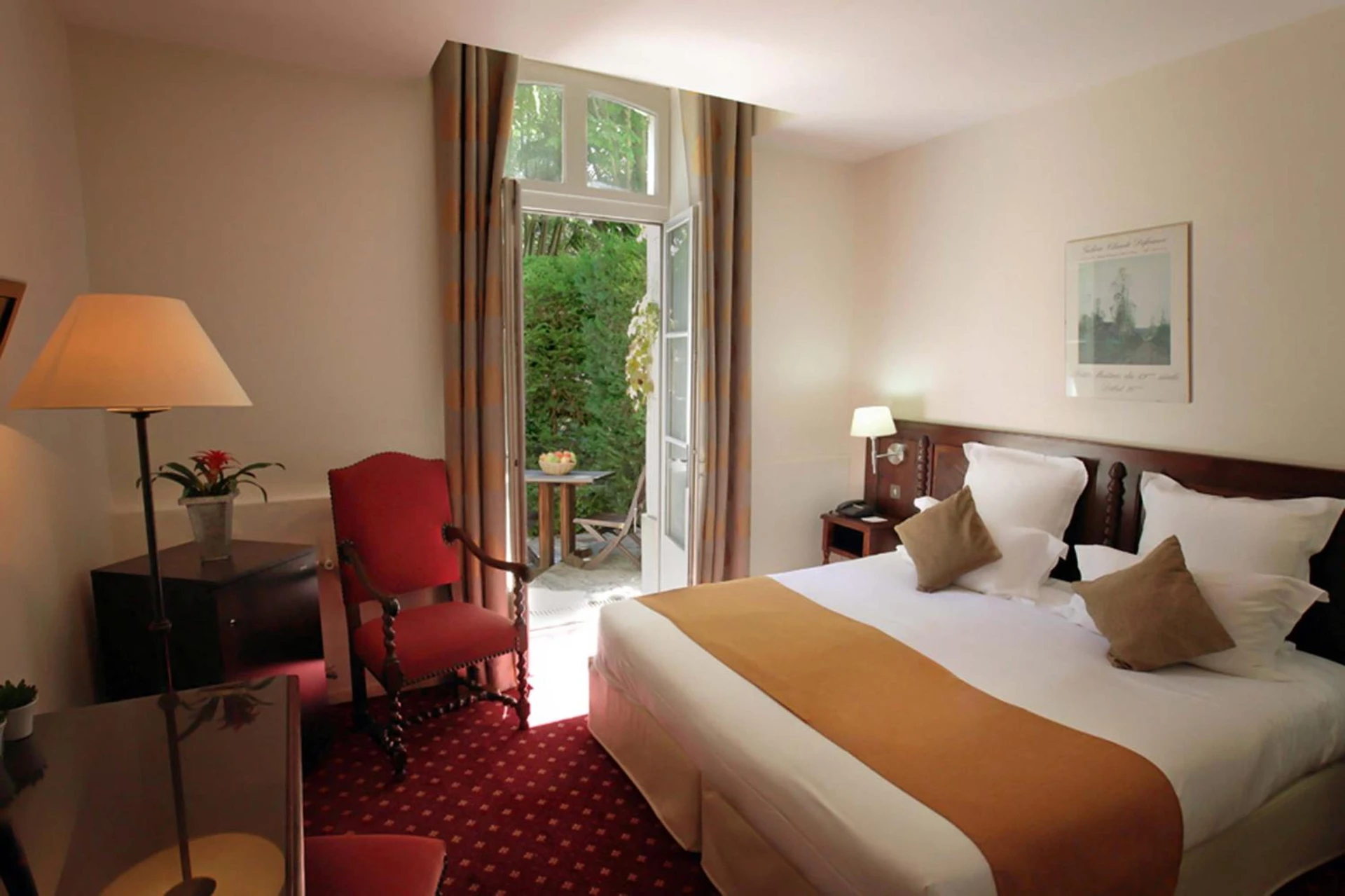 Chambre disponible pour un séminaire d'entreprise à Hôtel Le Donjon - Cœur de La Cité Médiévale - Carcassonne