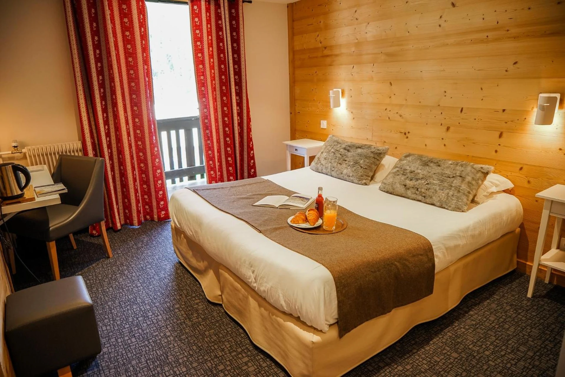 Chambre disponible pour un séminaire d'entreprise à Hotel Le Faranchin - Villar-dʼArêne