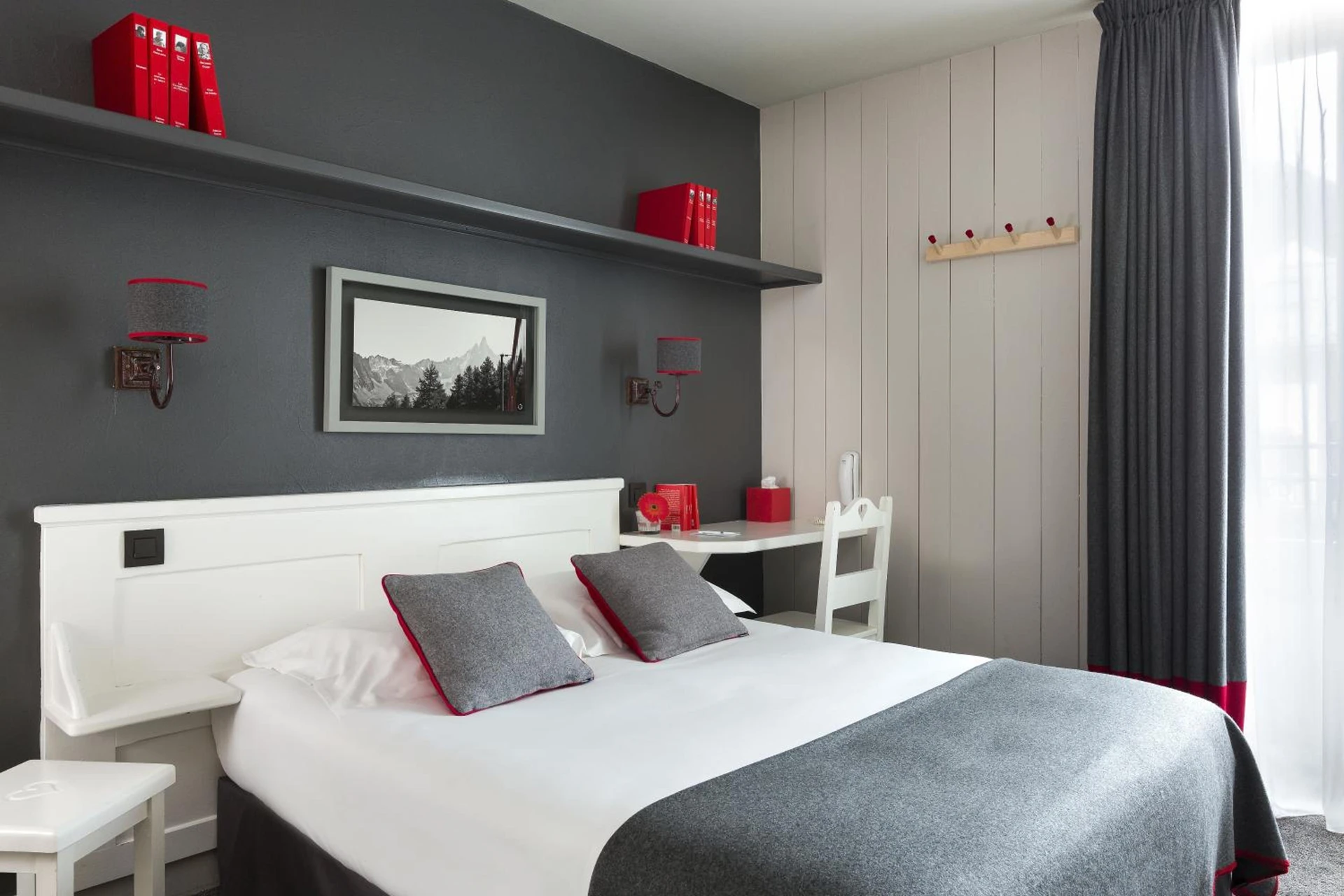 Chambre disponible pour un séminaire d'entreprise à Le Faucigny - Hotel de Charme & SPA - Chamonix-Mont-Blanc