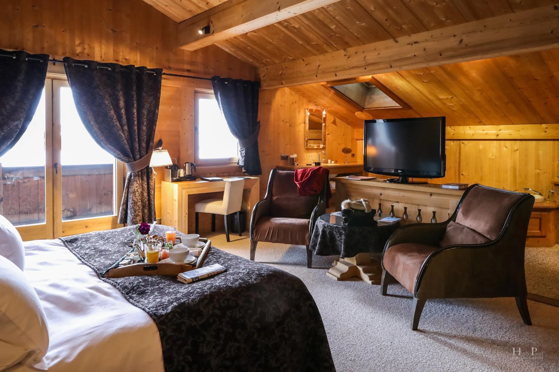 Chambre disponible pour un séminaire d'entreprise à Fer à Cheval - Megève