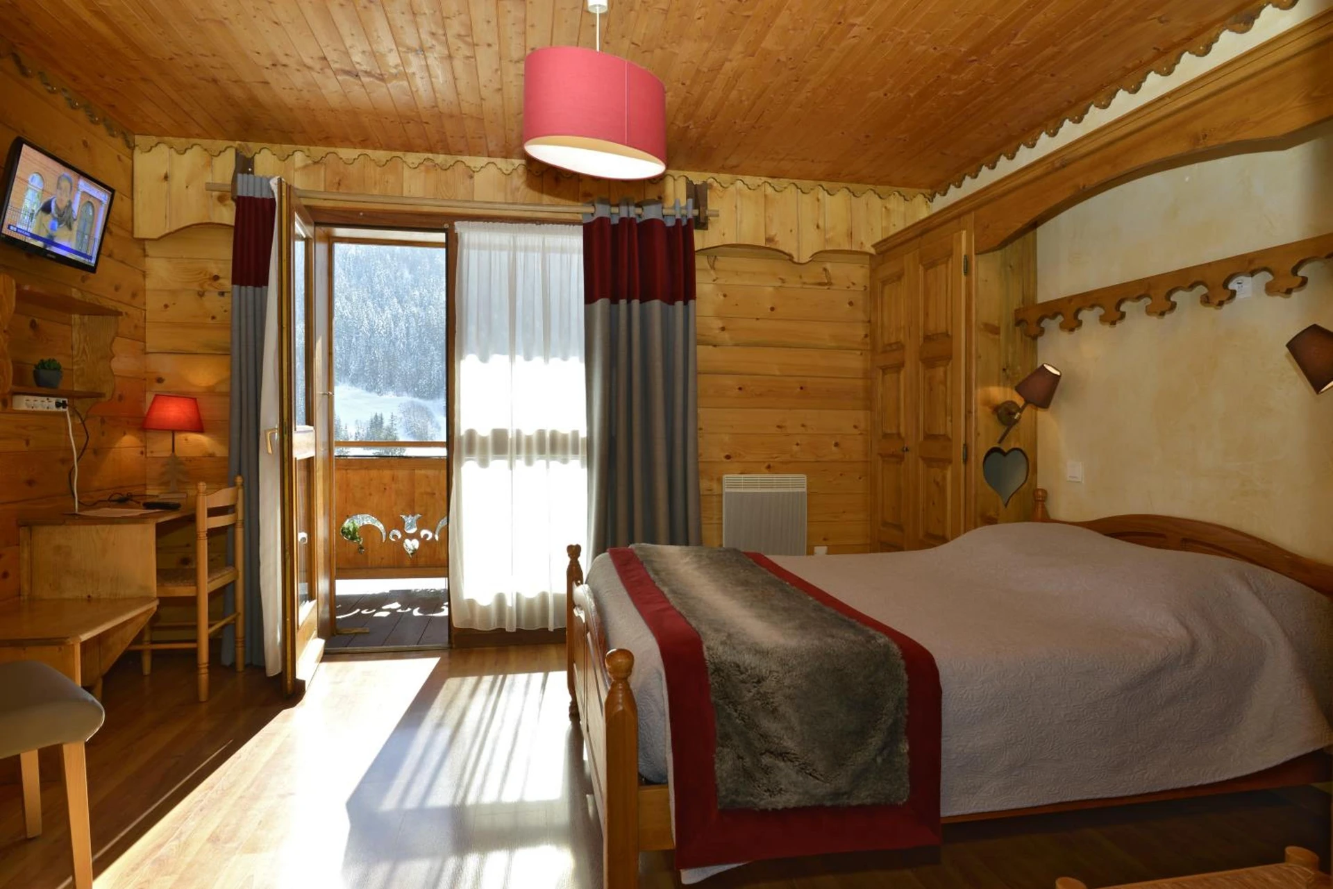 Chambre disponible pour un séminaire d'entreprise à Hotel Le Ferraillon - Abondance