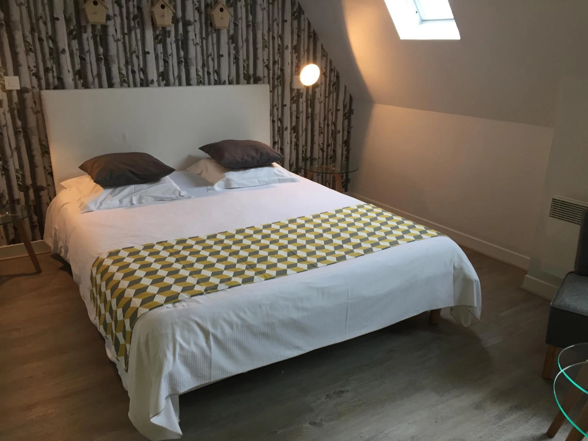 Chambre disponible pour un séminaire d'entreprise à Hôtel-Restaurant Le Flobart - Le Portel