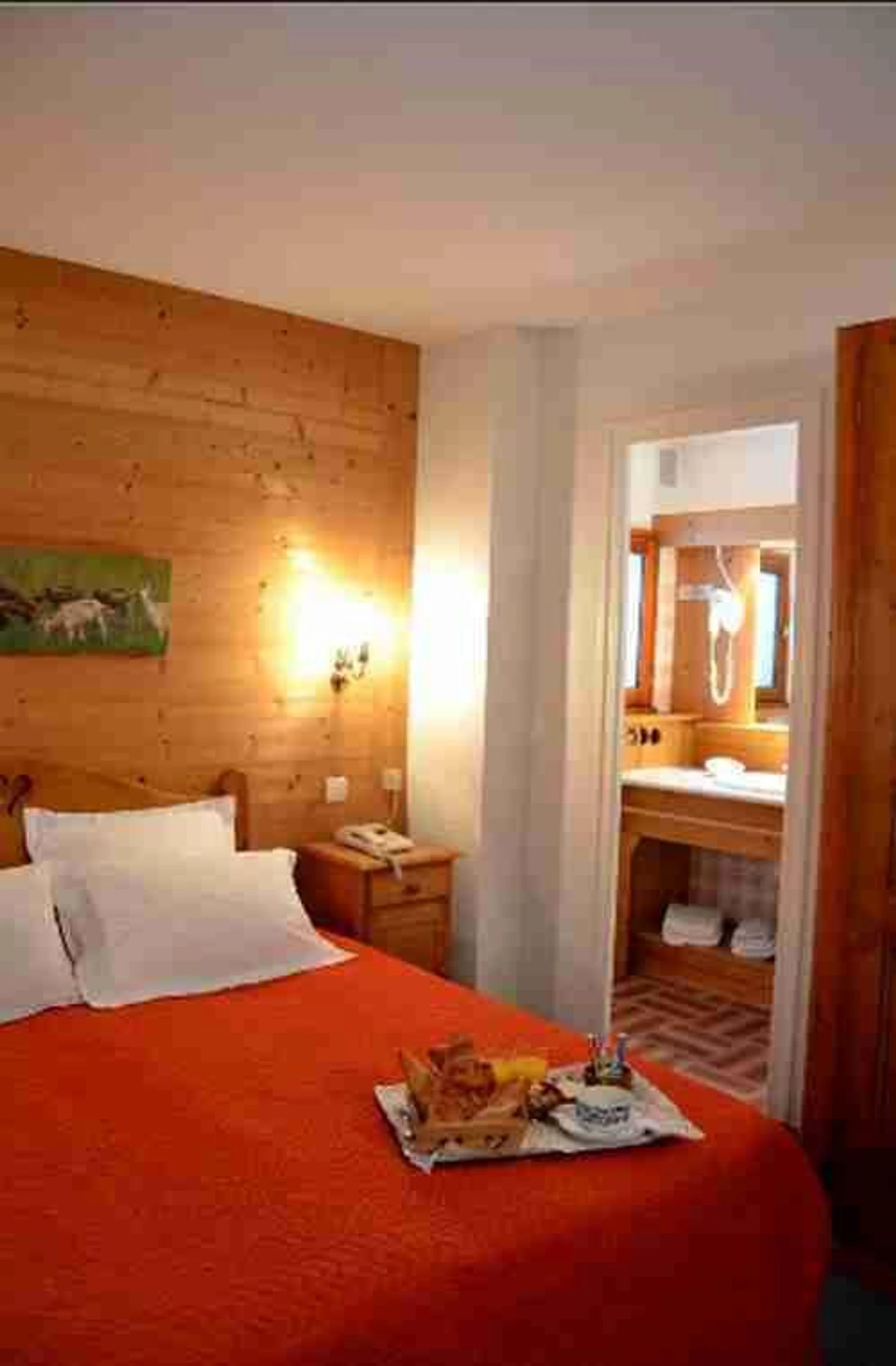 Magnifique chambre pour un séminaire d'entreprise à Hotel Floralp - La Clusaz