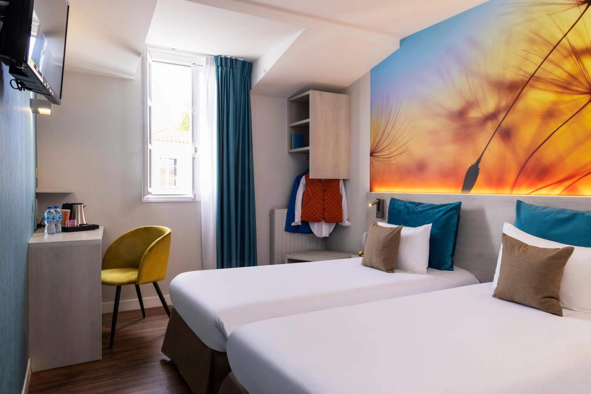 Magnifique chambre pour un séminaire d'entreprise à Logis Hôtel-Restaurant LE FONTARABIE - Fontenay-le-Comte