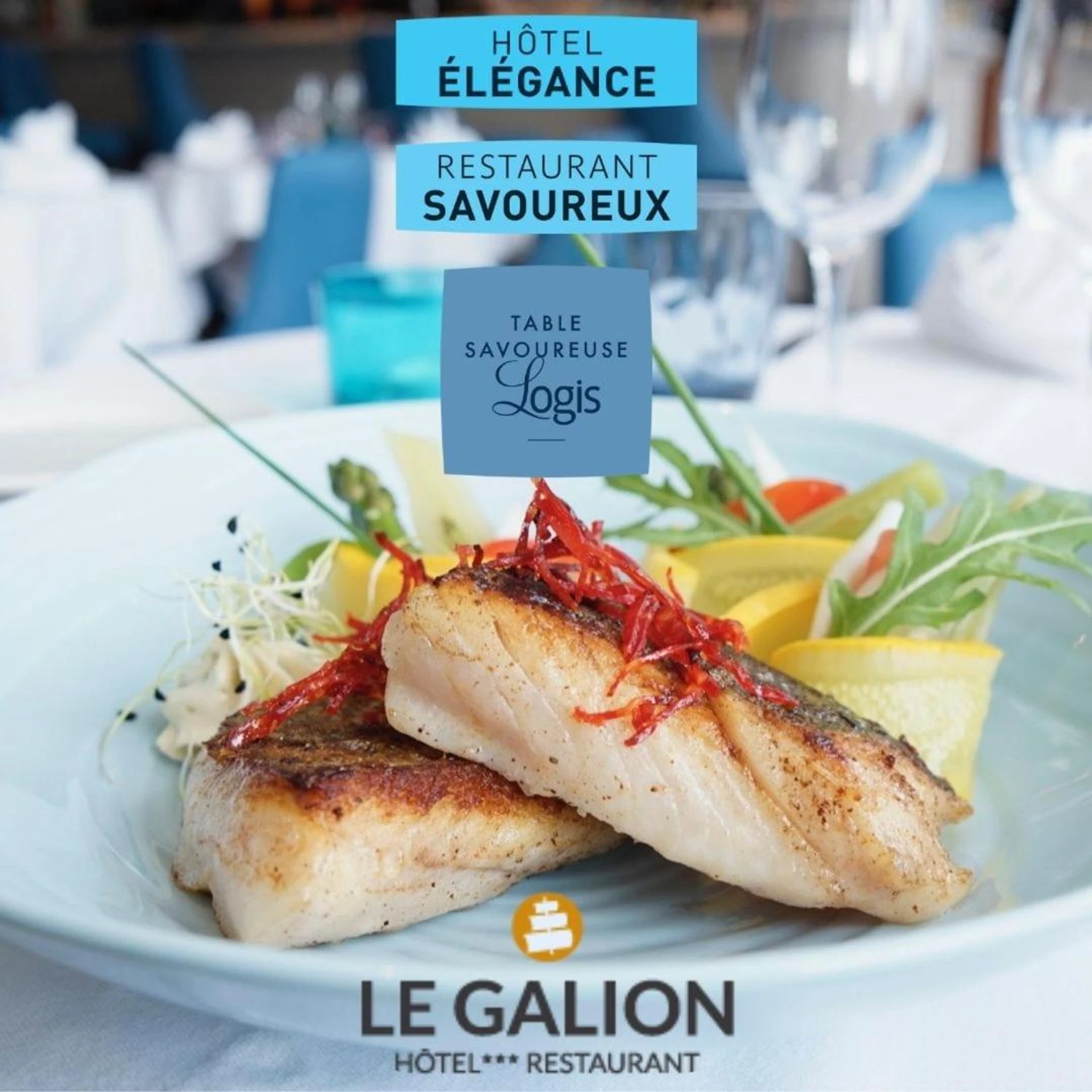 Organiser un séminaire d'entreprise : Le Galion Hotel et Restaurant Canet Plage - Logis à canet-en-roussillon