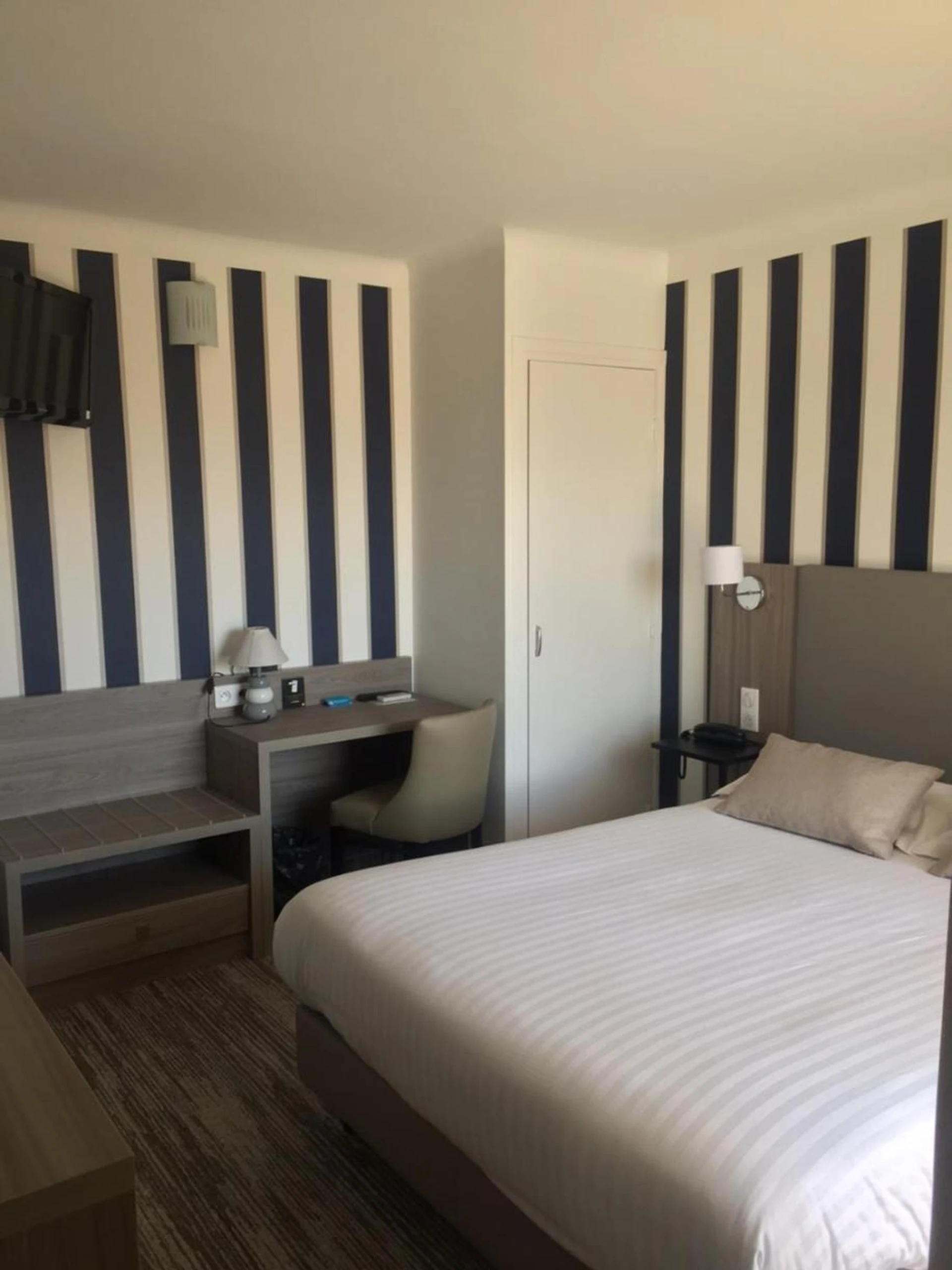 Chambre disponible pour un séminaire d'entreprise à Le Galion Hotel et Restaurant Canet Plage - Logis - Canet-en-Roussillon