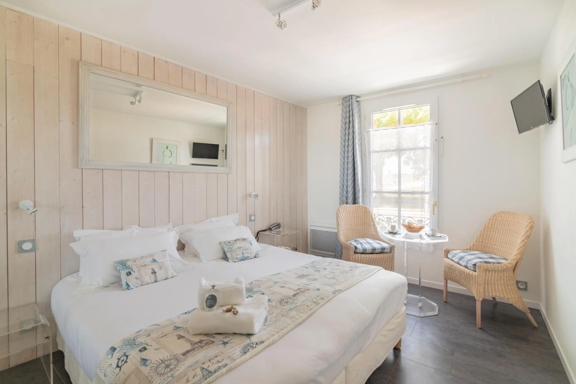Chambre disponible pour un séminaire d'entreprise à Le Clos Du GALION - Ile de Ré - Saint-Martin-de-Ré