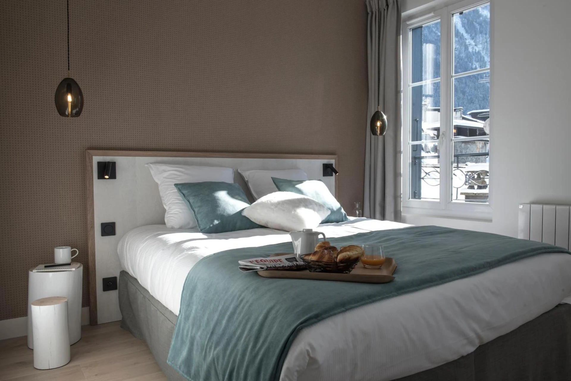 Chambre disponible pour un séminaire d'entreprise à Le Génépy - Appart'hôtel de Charme - Chamonix-Mont-Blanc