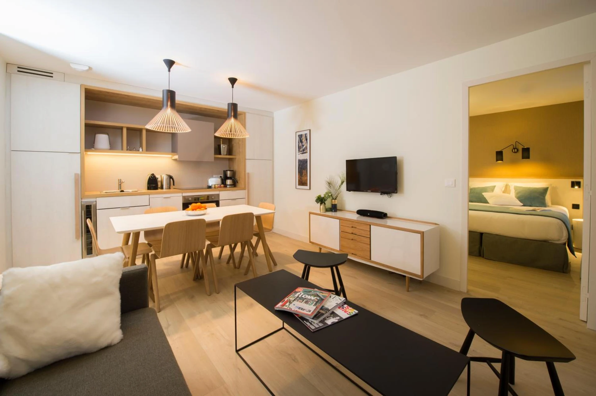 Magnifique chambre pour un séminaire d'entreprise à Le Génépy - Appart'hôtel de Charme - Chamonix-Mont-Blanc