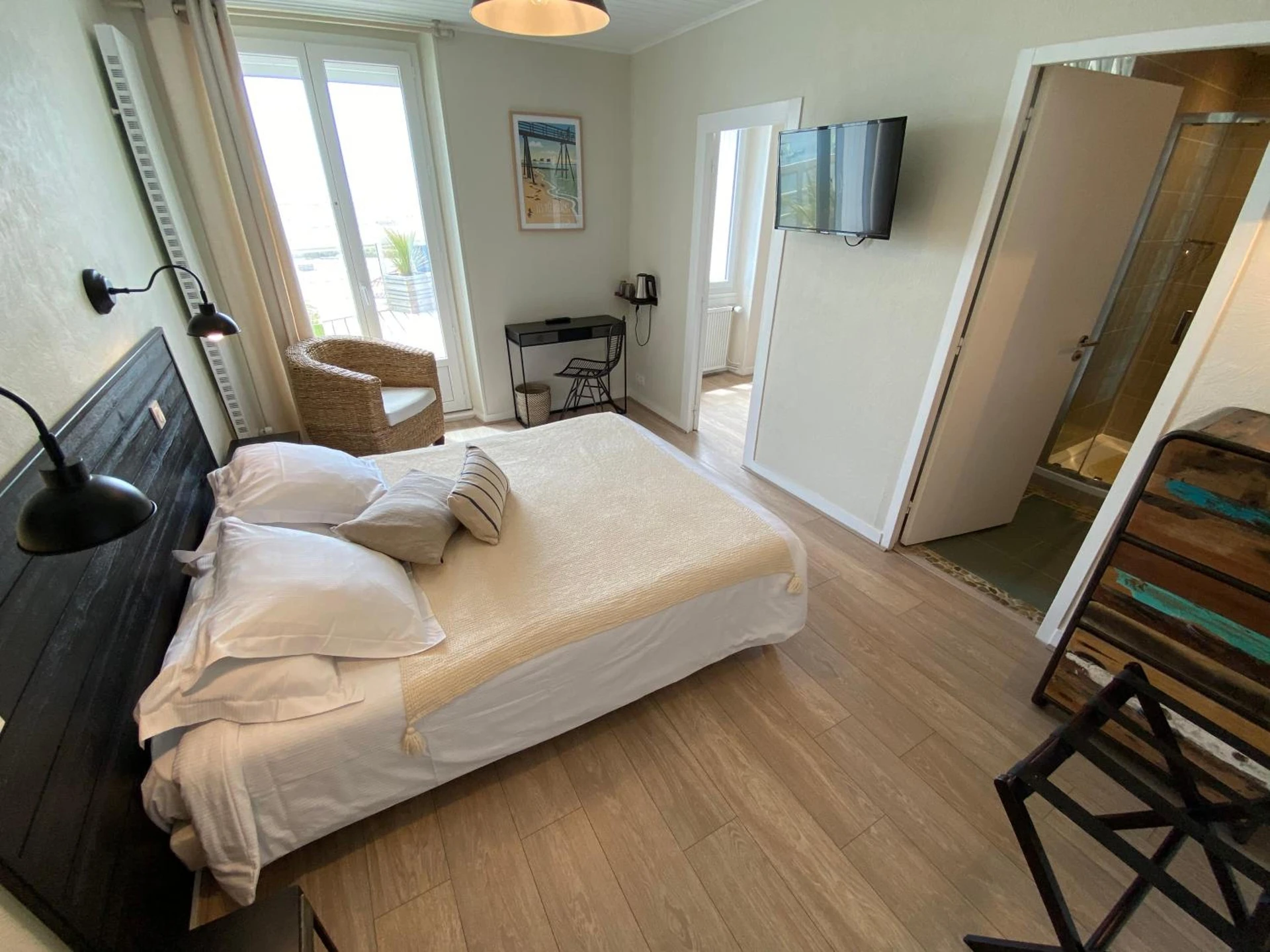 Chambre disponible pour un séminaire d'entreprise à Hôtel de charme & SPA Le Grand Large - La Bernerie-en-Retz