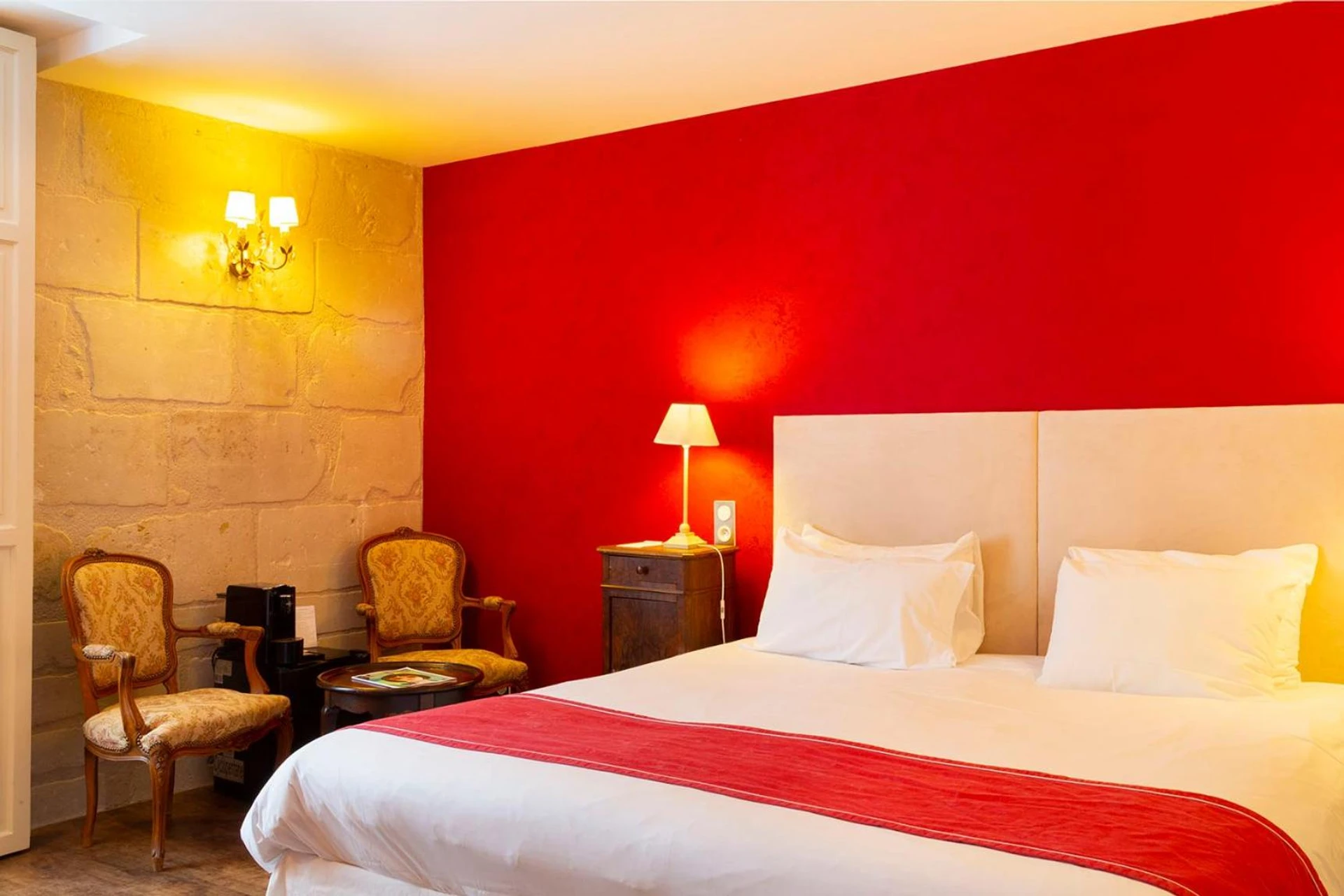 Chambre disponible pour un séminaire d'entreprise à Hôtel Grand Monarque - Azay-le-Rideau