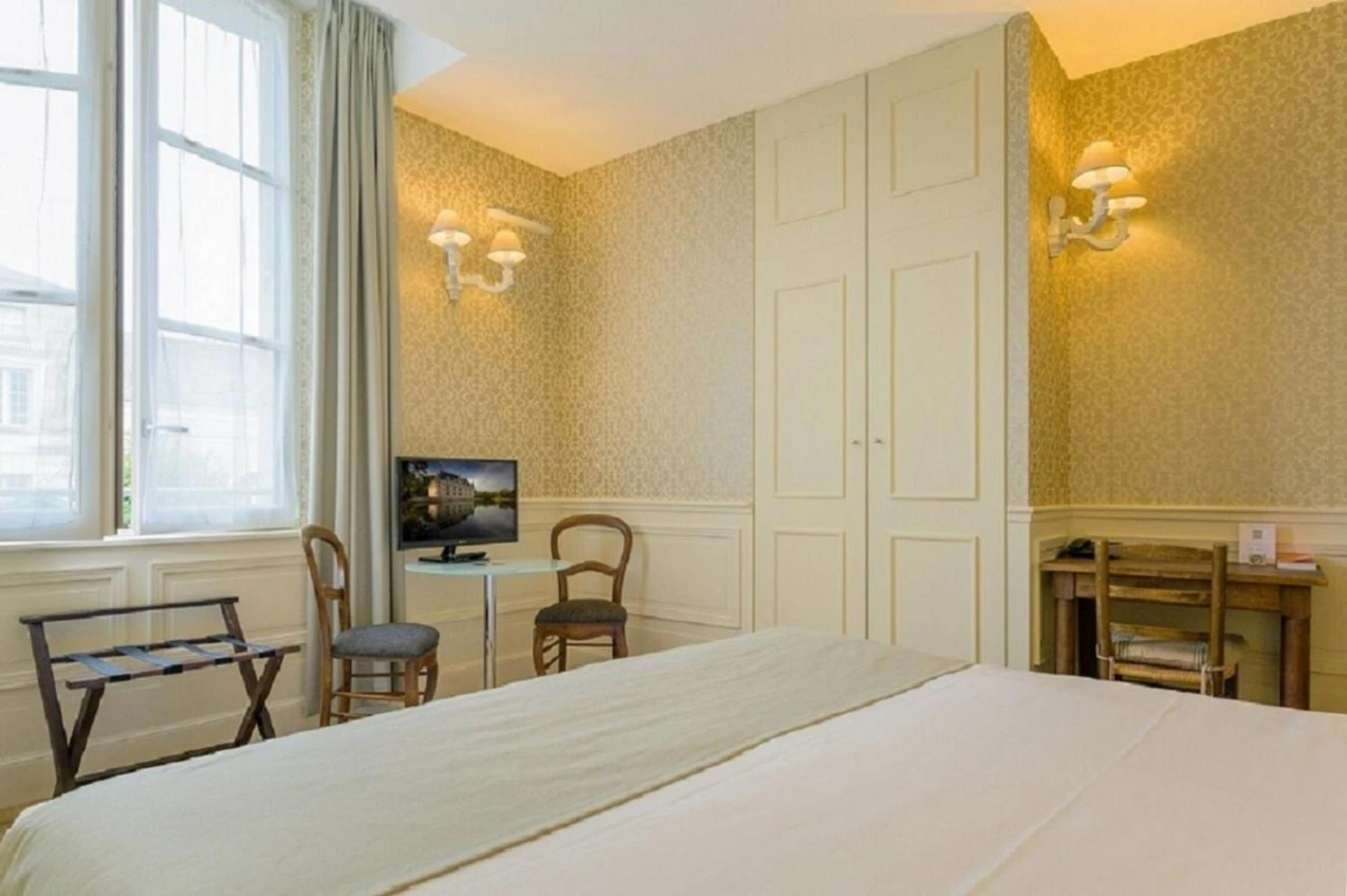 Chambre disponible pour un séminaire d'entreprise à Hôtel Grand Monarque - Azay-le-Rideau
