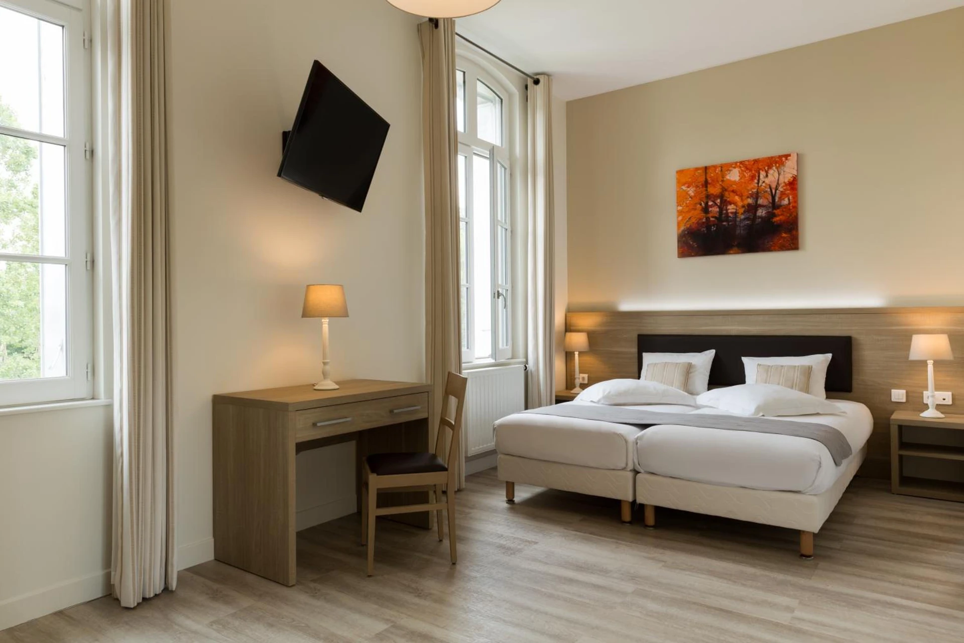 Ambiance de travail pour séminaire d'entreprise à Hôtel Le Haut des Lys - Villandry