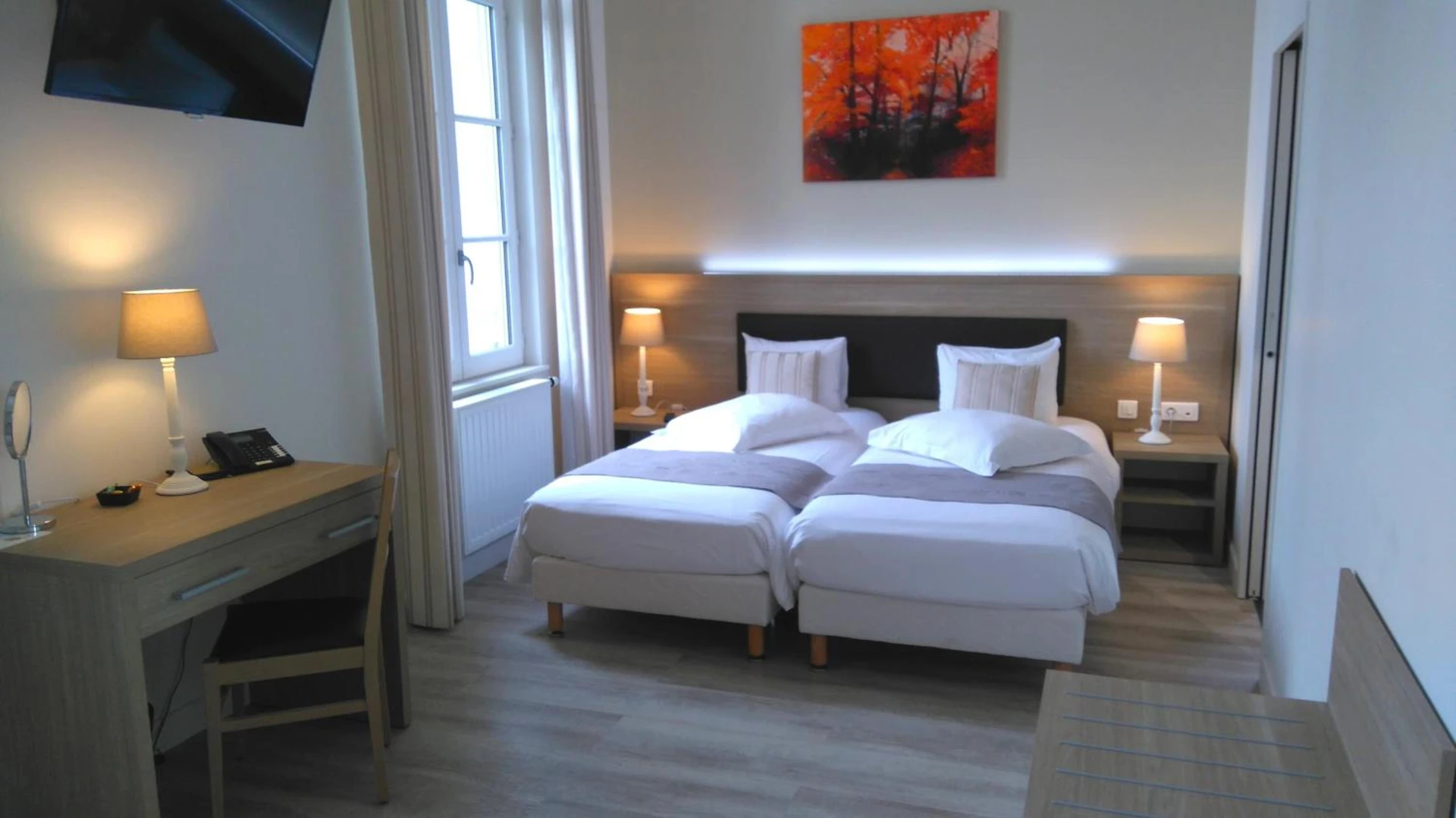 Chambre disponible pour un séminaire d'entreprise à Hôtel Le Haut des Lys - Villandry