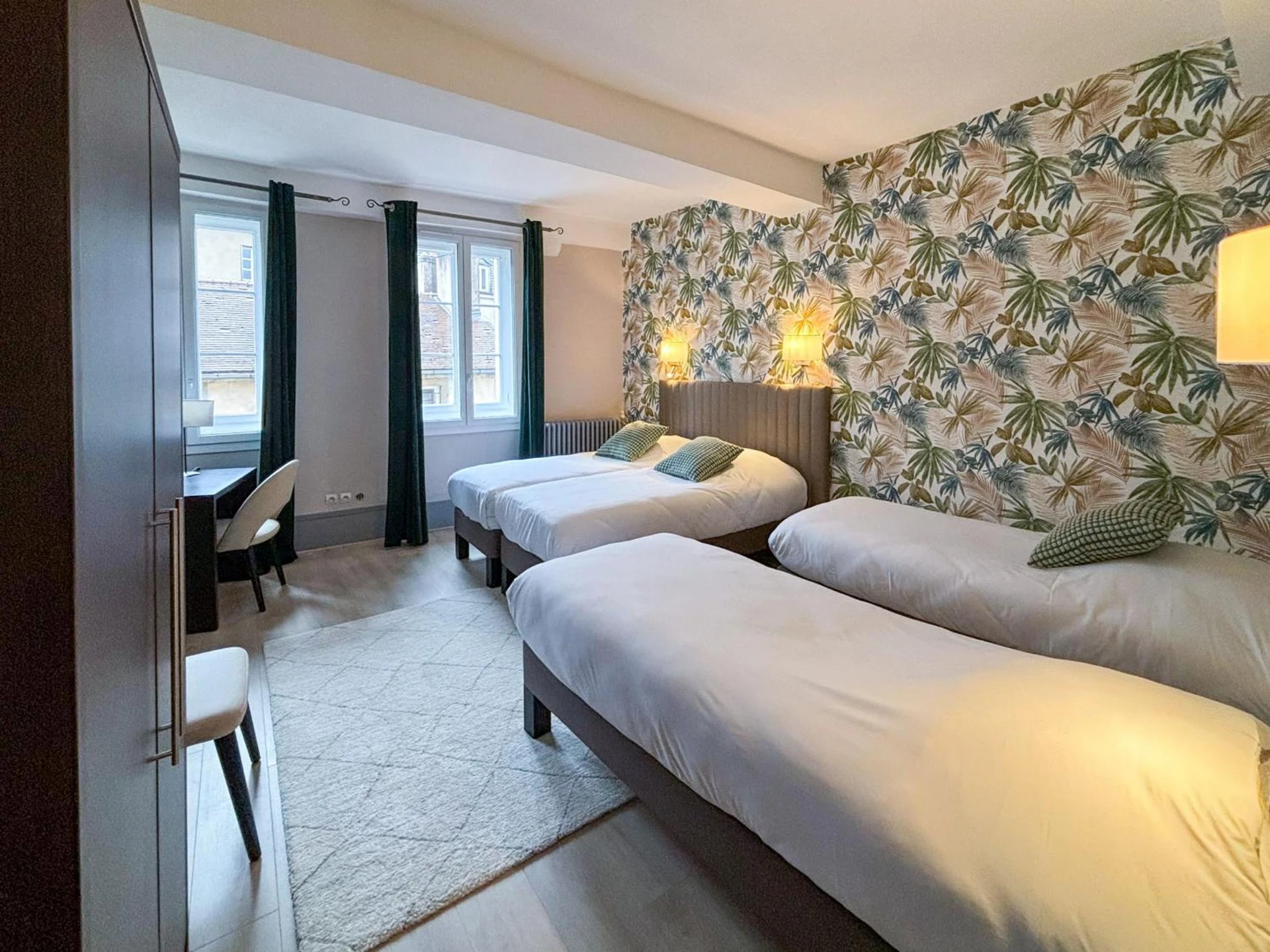 Chambre disponible pour un séminaire d'entreprise à Hotel Le Jacquemart - Dijon