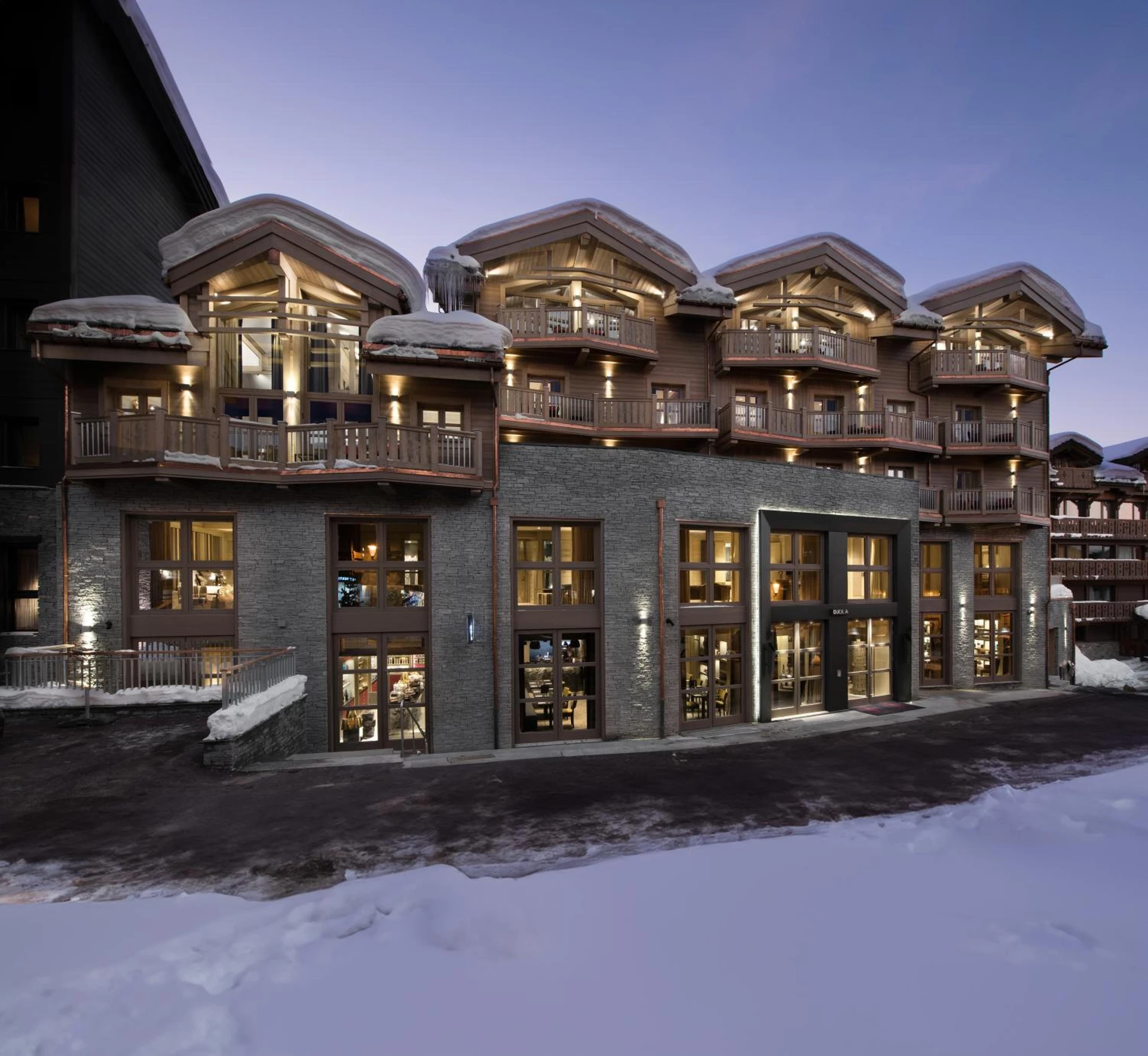 Ambiance de travail pour séminaire d'entreprise à Le K2 Djola - Courchevel