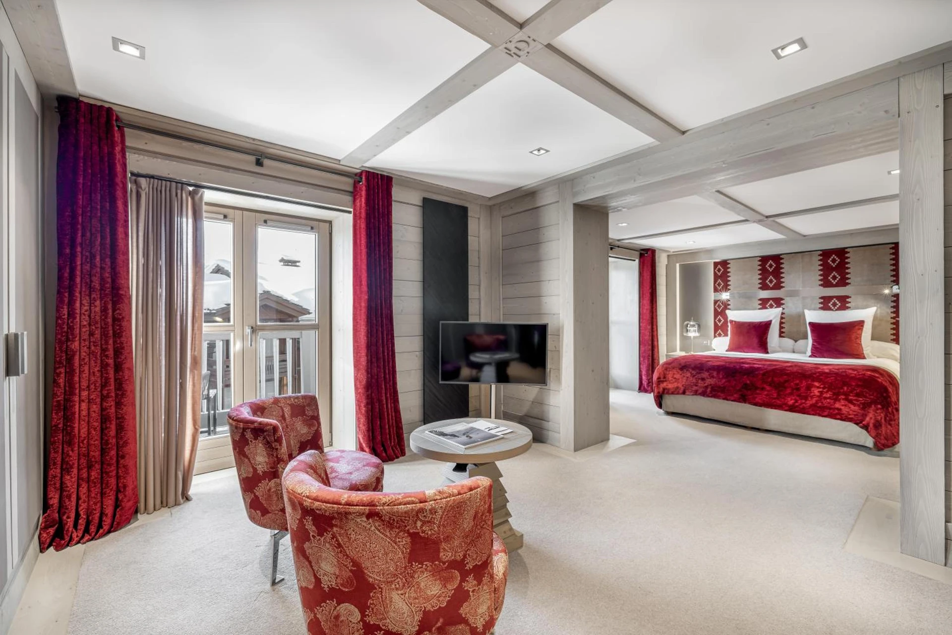 Chambre disponible pour un séminaire d'entreprise à Le K2 Djola - Courchevel