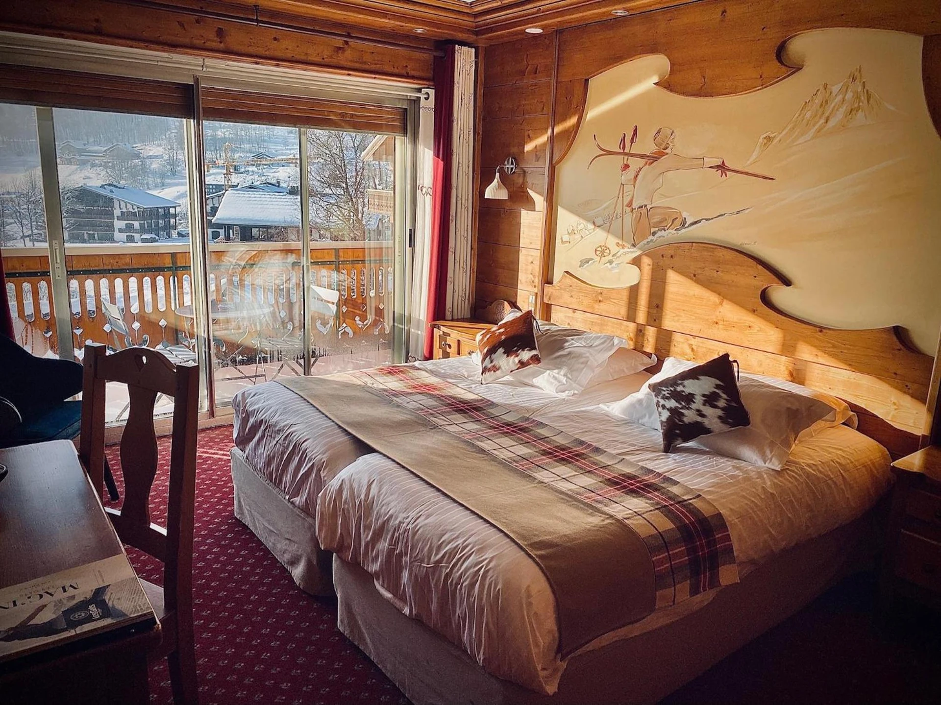 Chambre disponible pour un séminaire d'entreprise à Hôtel Le Labrador 1971 - Les Gets