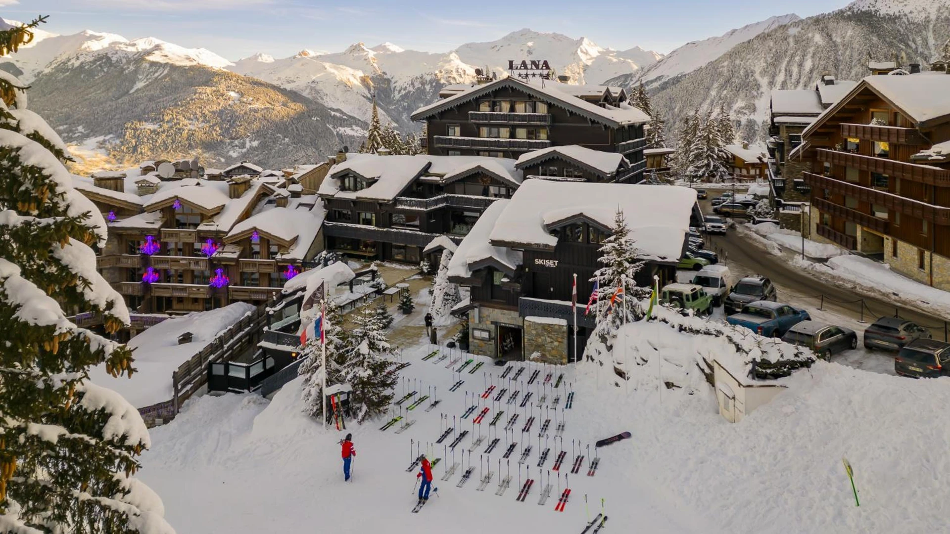 Chambre à Le Lana - Organiser un séminaire d'entreprise à Courchevel