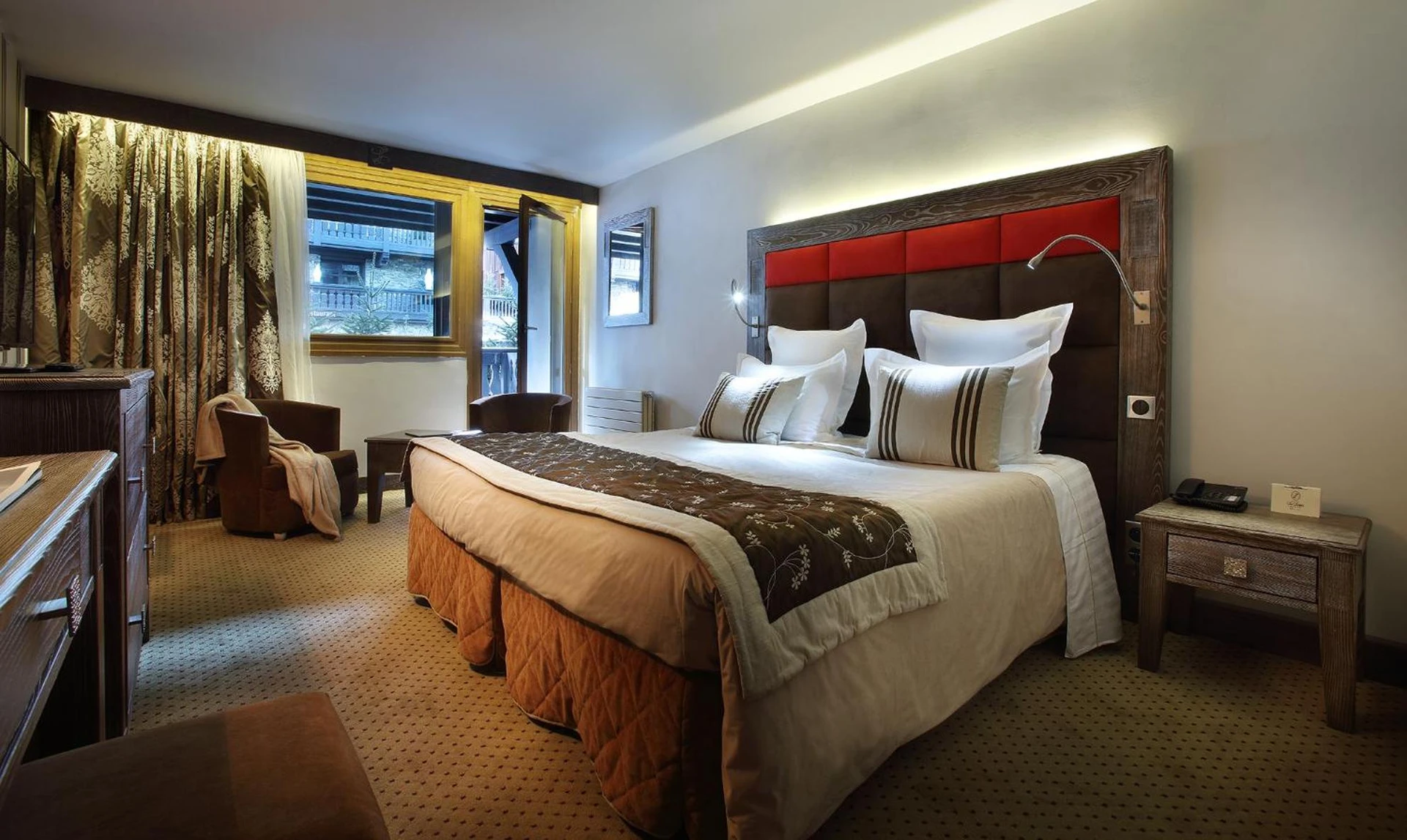 Chambre disponible pour un séminaire d'entreprise à Le Lana - Courchevel