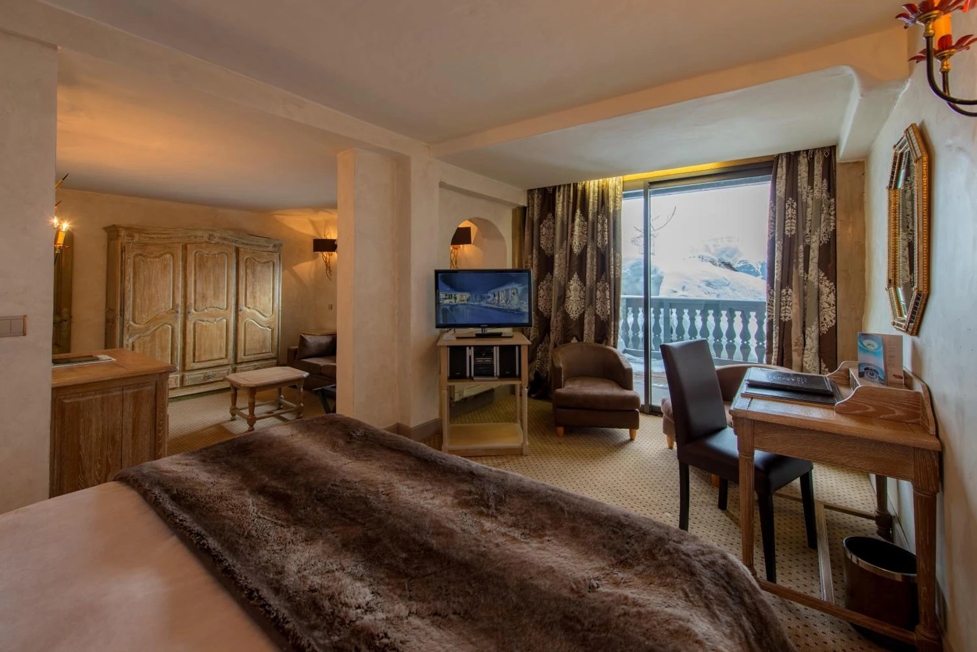 Chambre disponible pour un séminaire d'entreprise à Le Lana - Courchevel