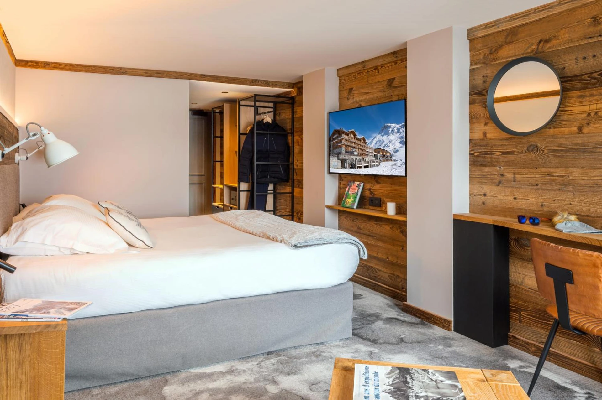 Chambre disponible pour un séminaire d'entreprise à Hôtel Le Levanna by Les Etincelles - Tignes